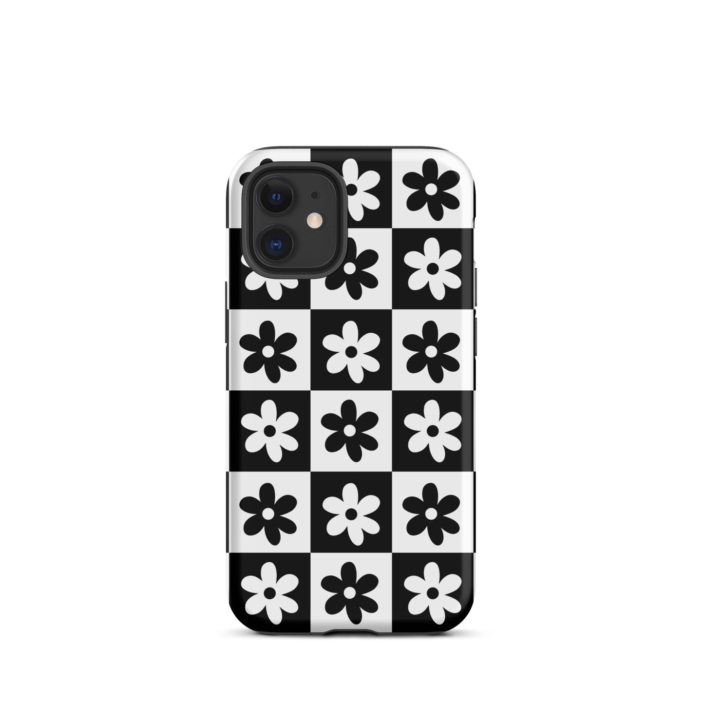 Black & White Garden iPhone Case iPhone 12 mini Matte