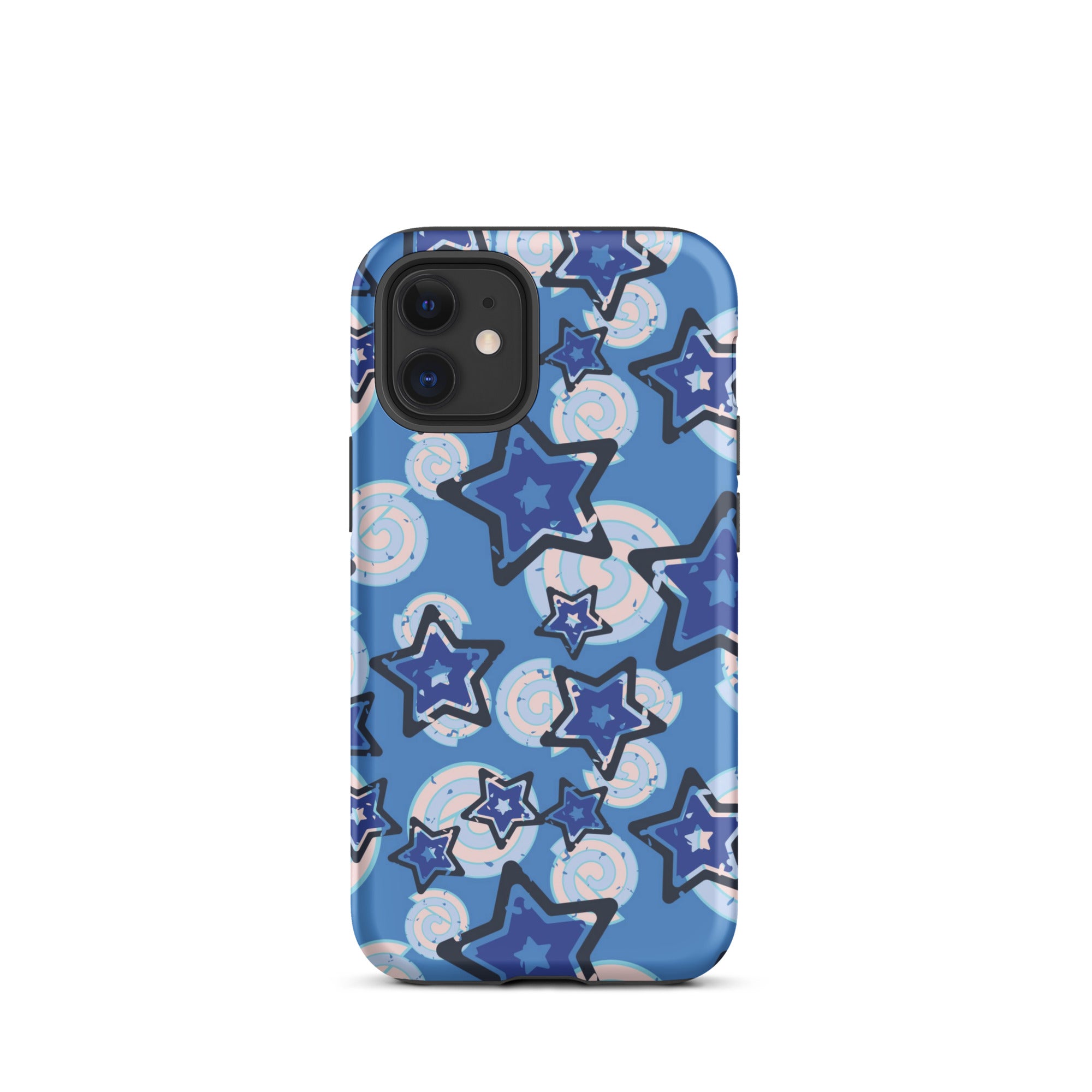 Y2K Blue Star iPhone Case iPhone 12 mini Matte