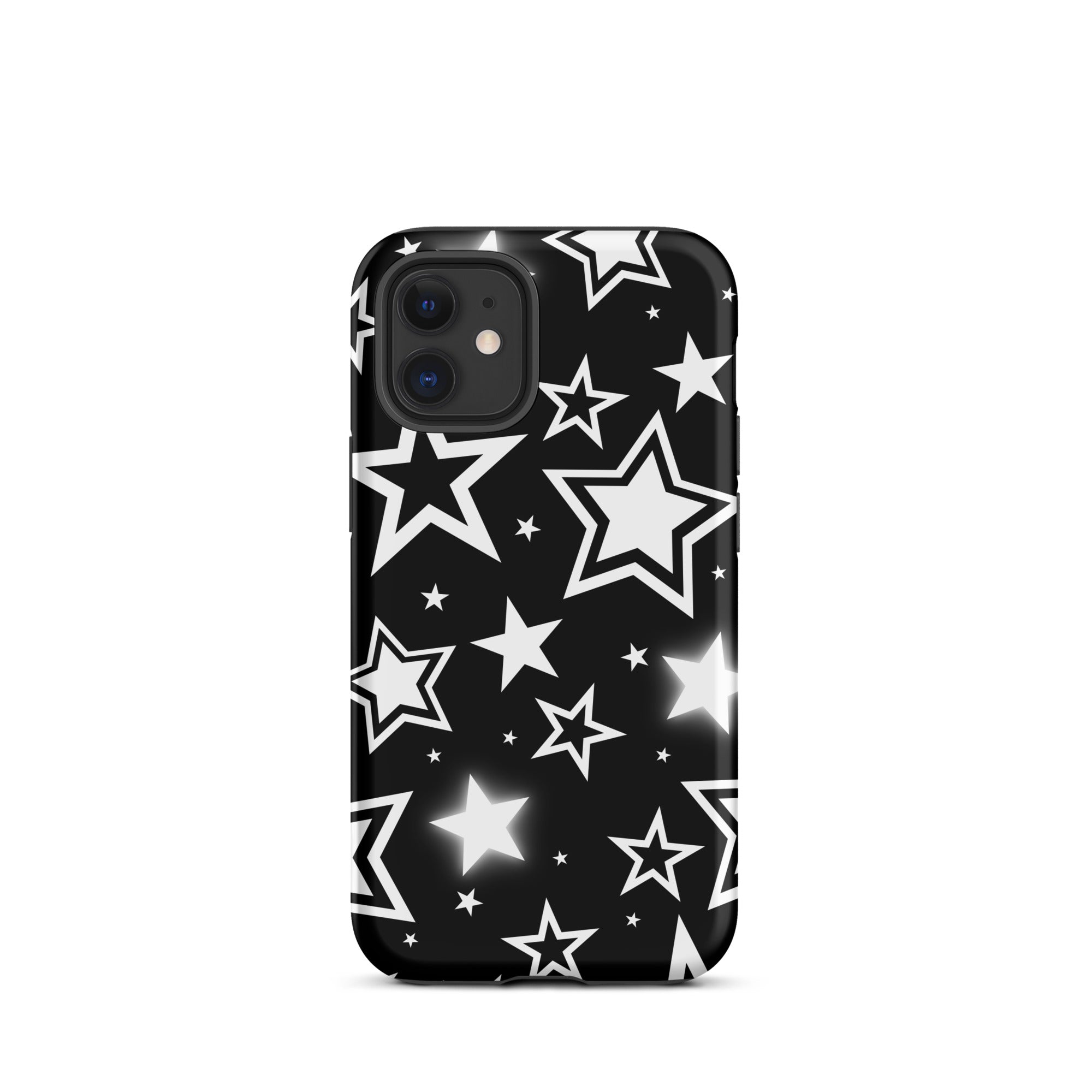 Black Stardust iPhone Case