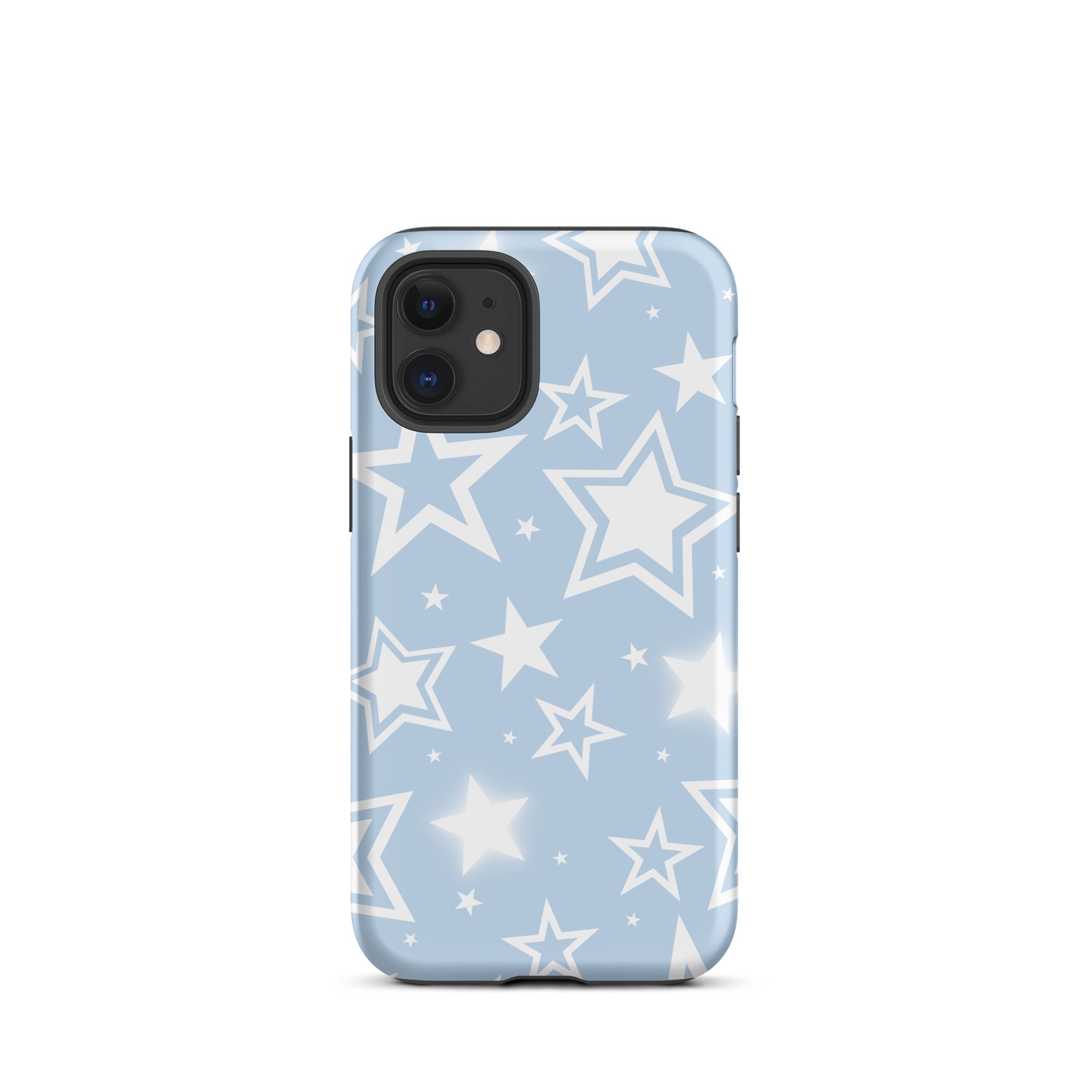 Blue Y2K Stars iPhone Case