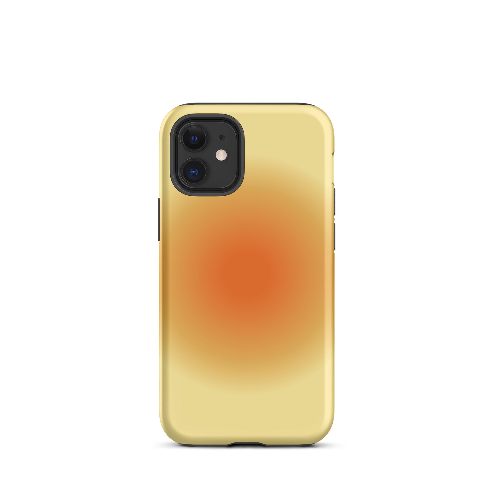 Orange Aura iPhone Case