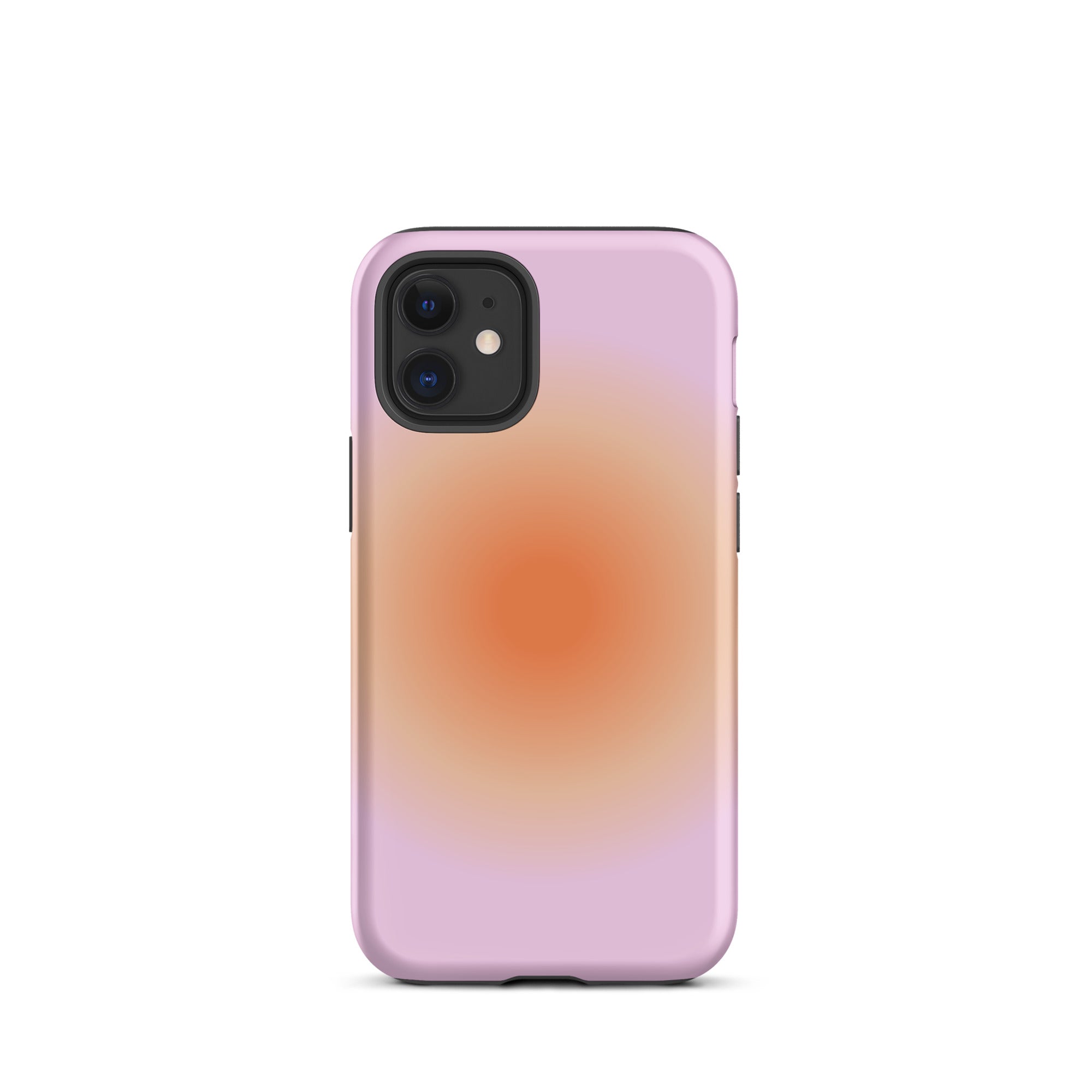 Orange & Purple Aura iPhone Case