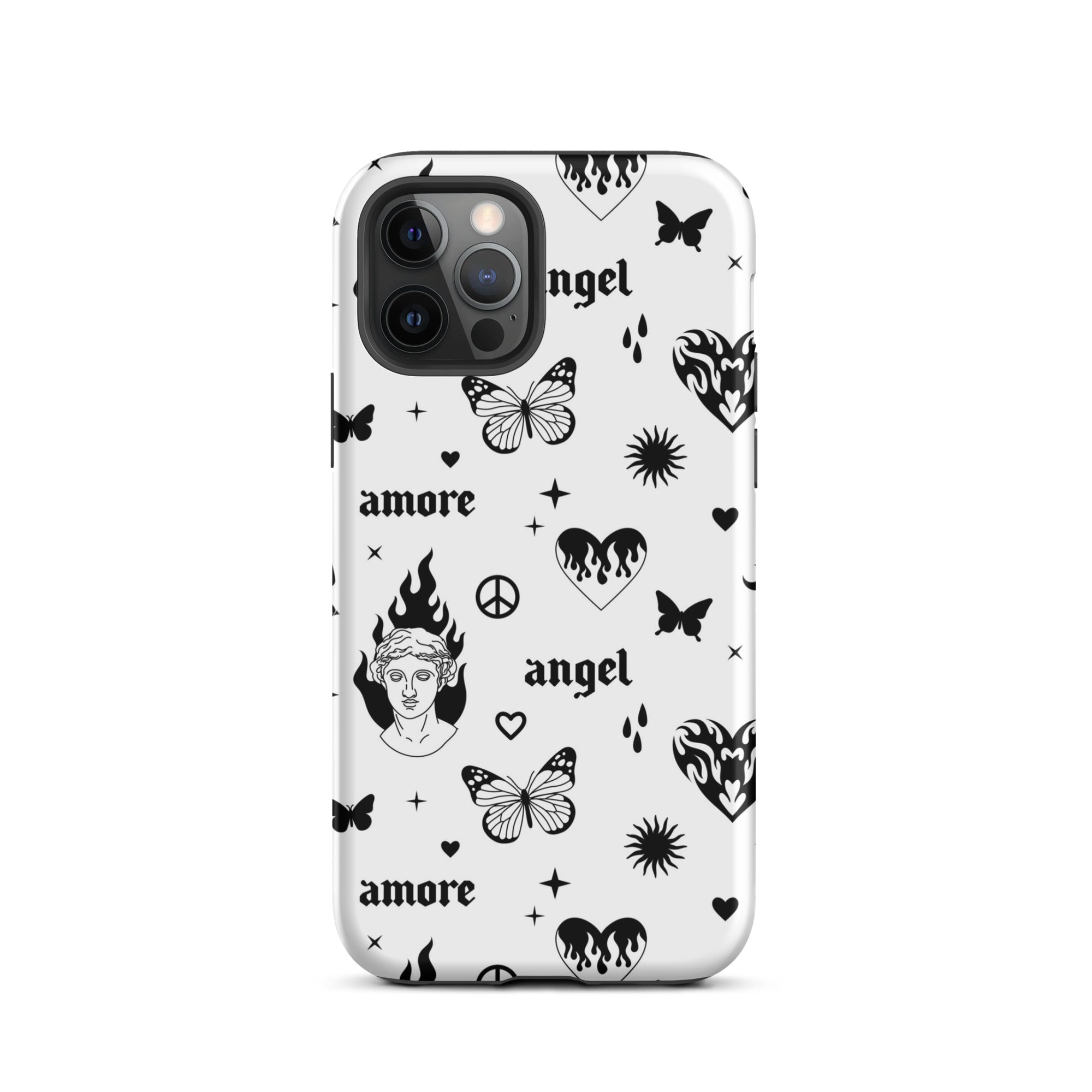 Y2K Angel Heart iPhone Case iPhone 12 Pro Matte
