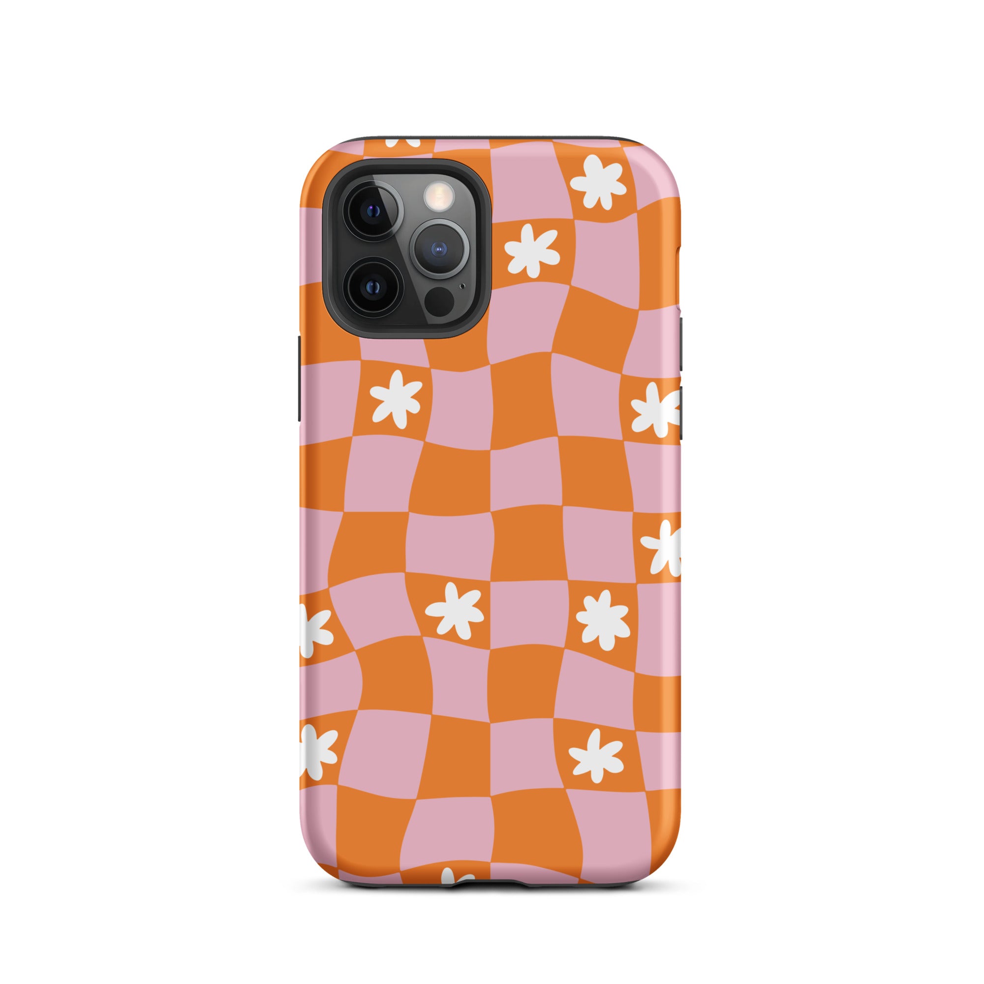 Groovy Check iPhone Case