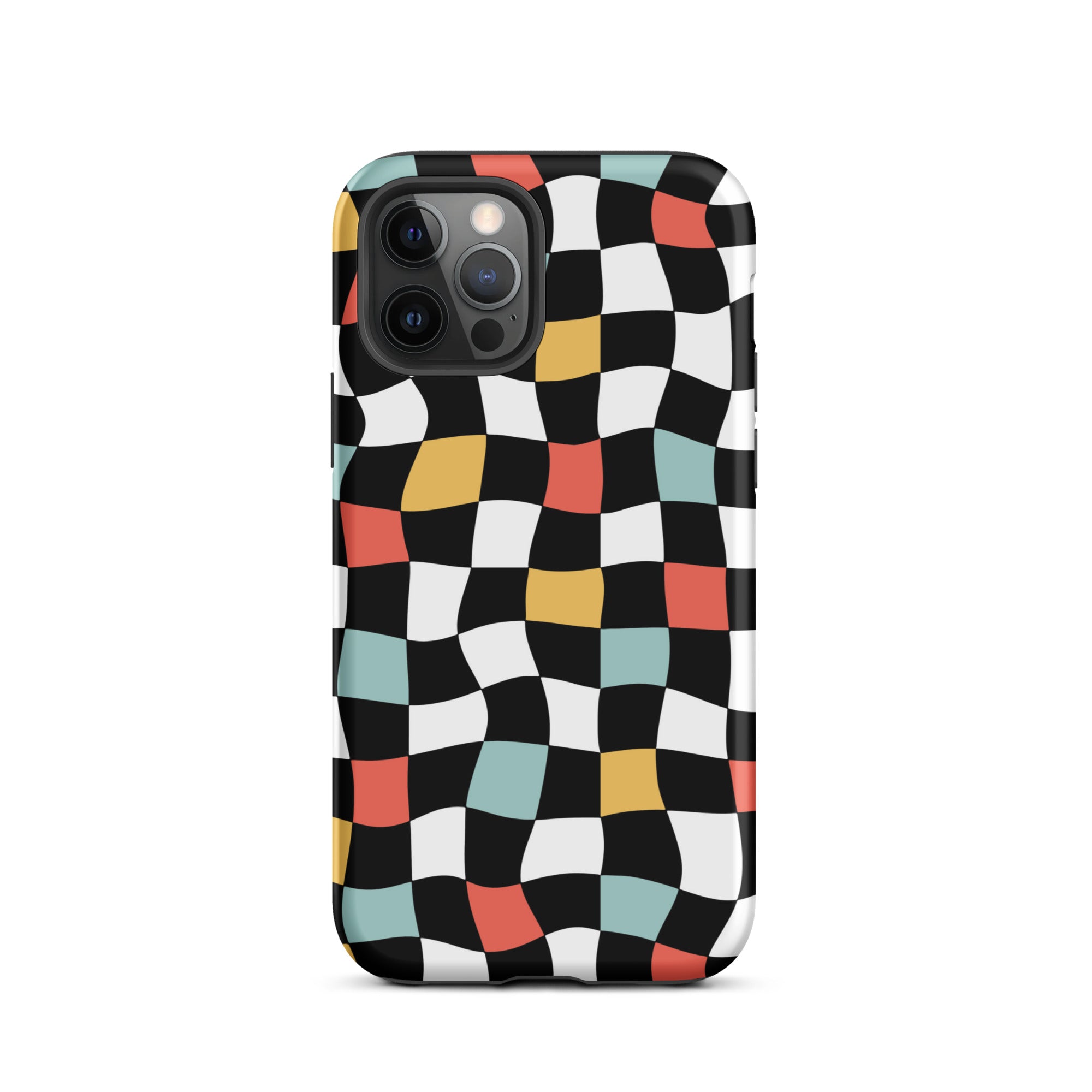 Retro Check iPhone Case