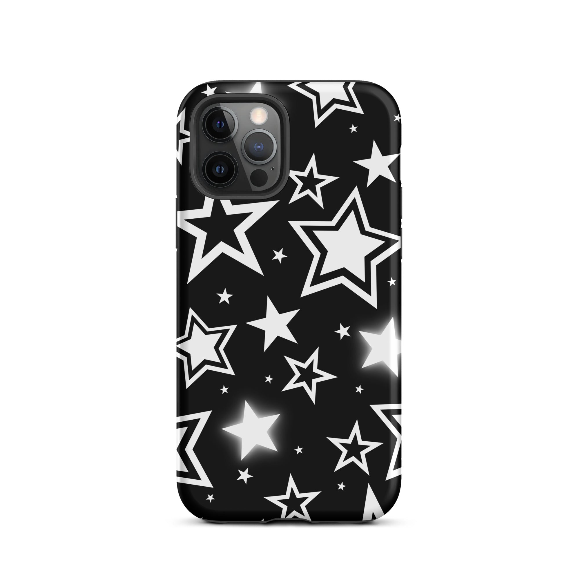 Black Stardust iPhone Case