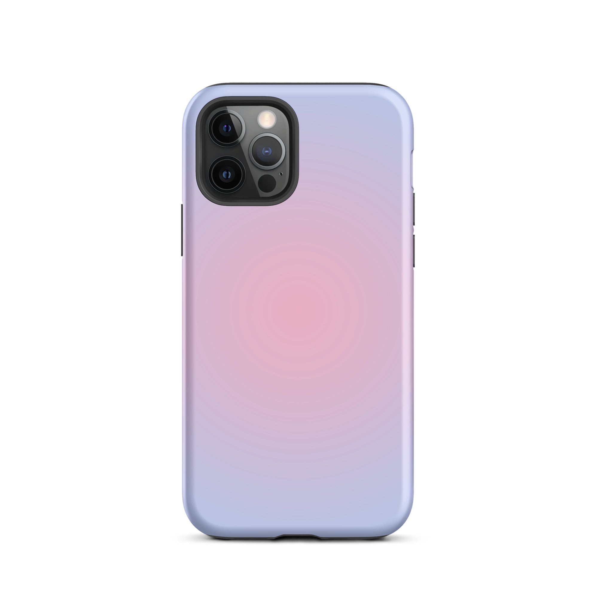 Pink and Blue Aura iPhone Case