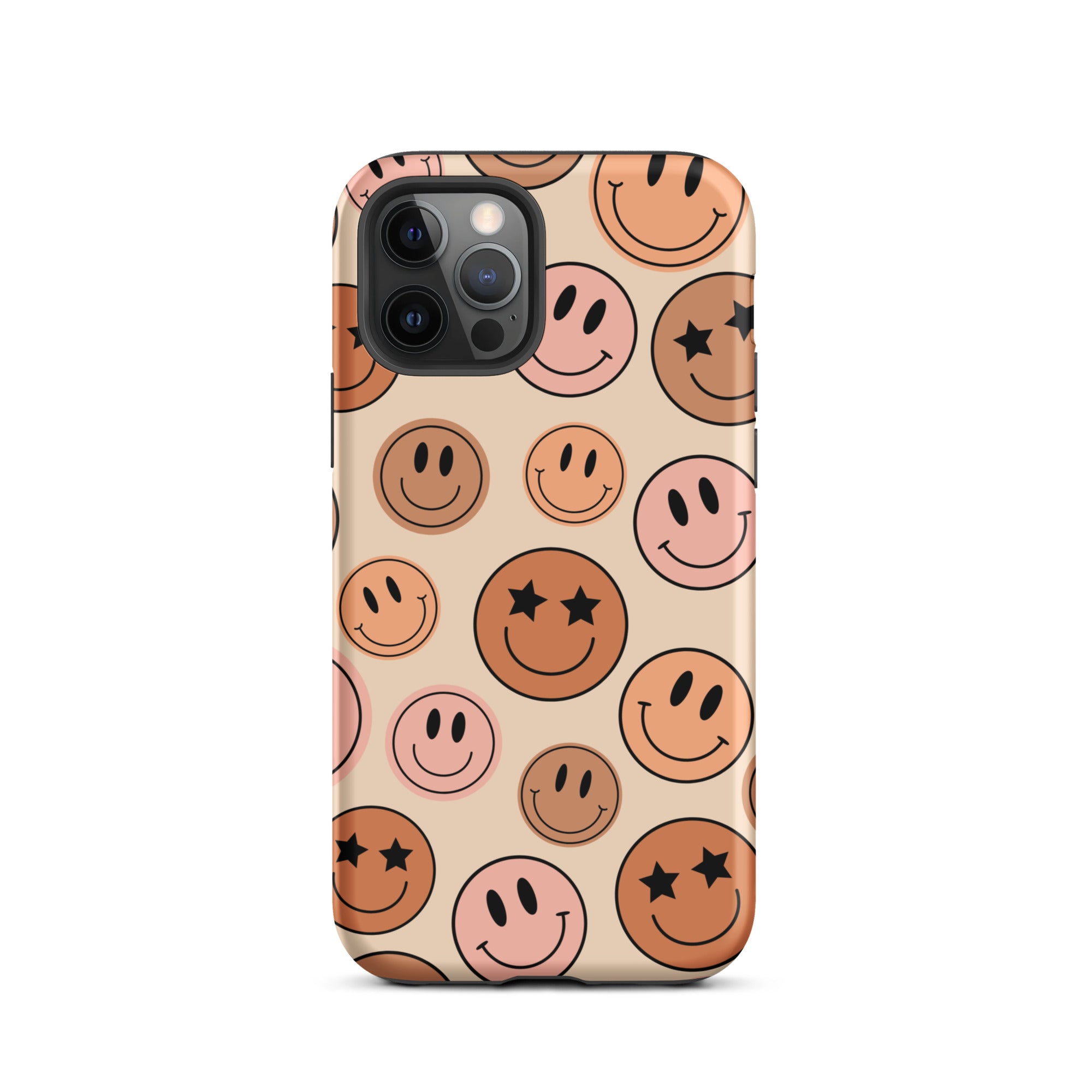 Boho Smiley Faces iPhone Case