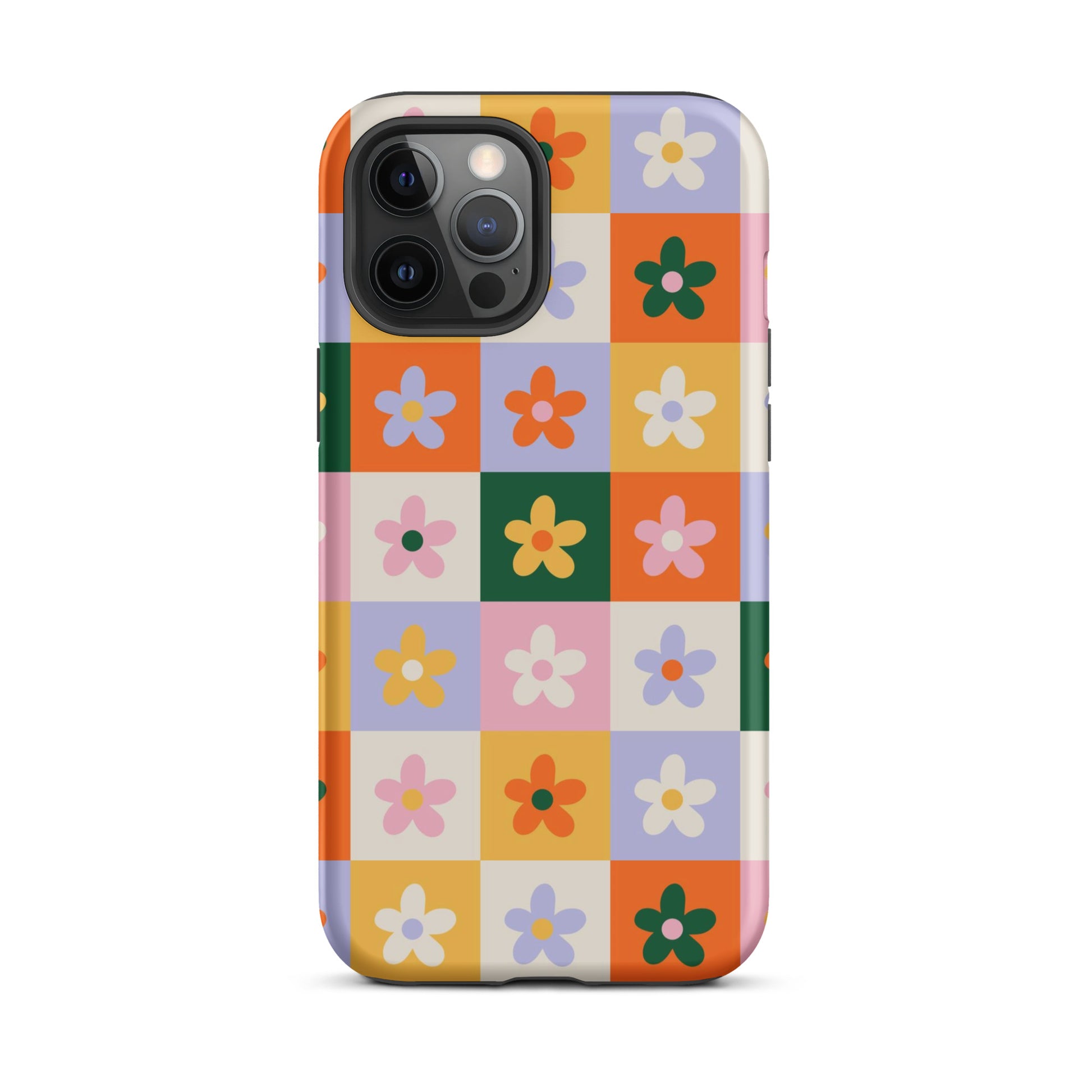 Patchwork Flowers iPhone Case iPhone 12 Pro Max Matte