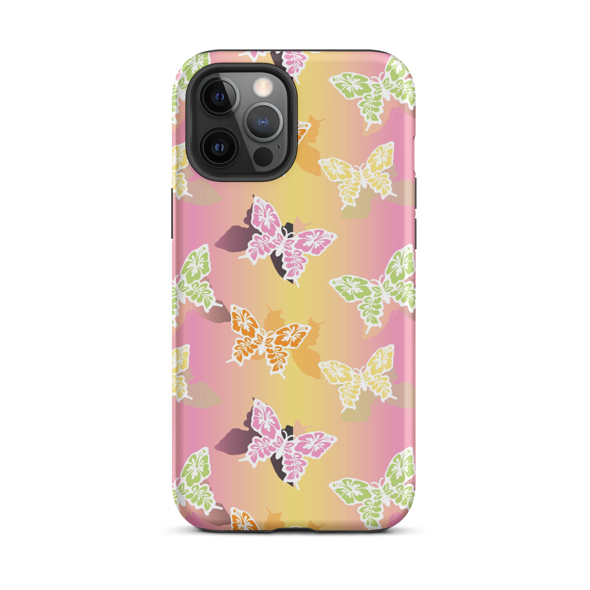 Butterfly Gradient iPhone Case Matte iPhone 12 Pro Max