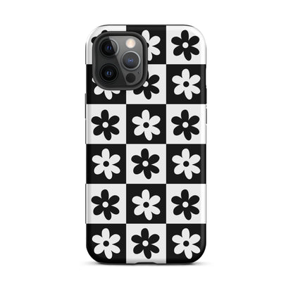 Black & White Garden iPhone Case iPhone 12 Pro Max Matte