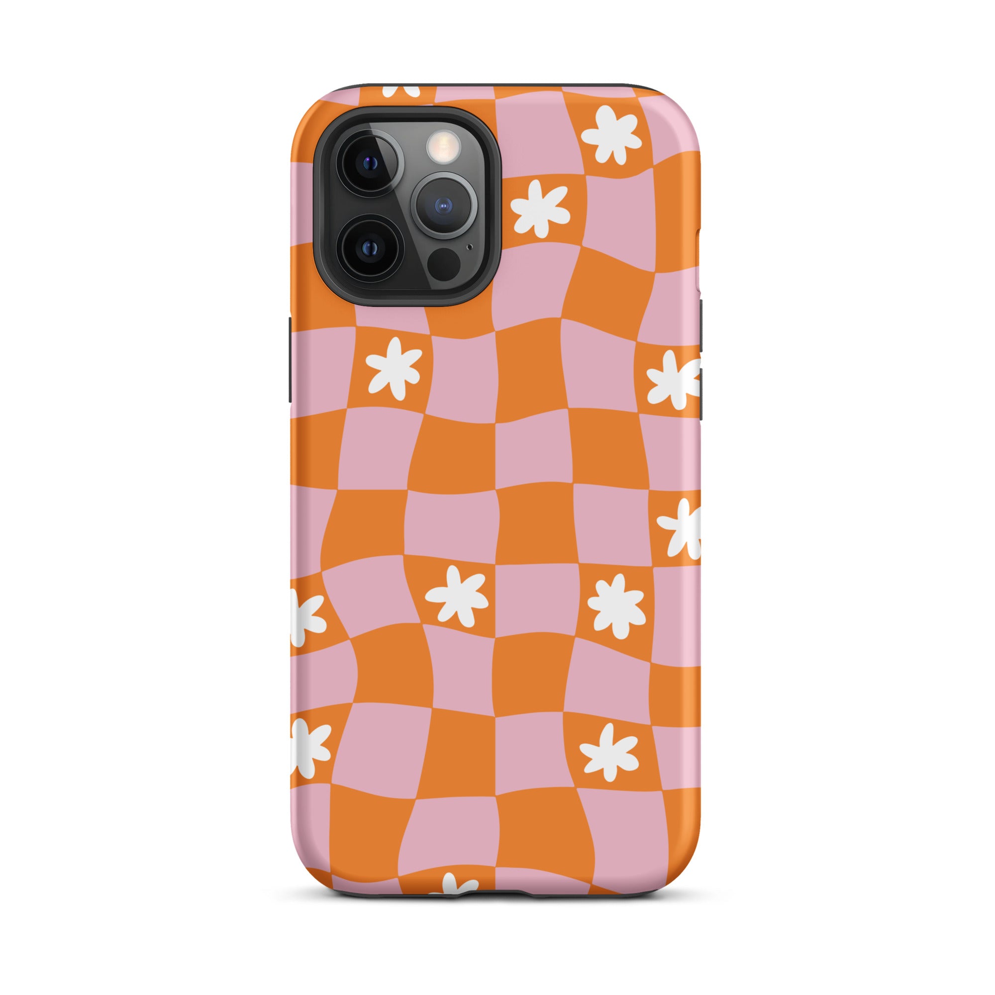 Groovy Check iPhone Case