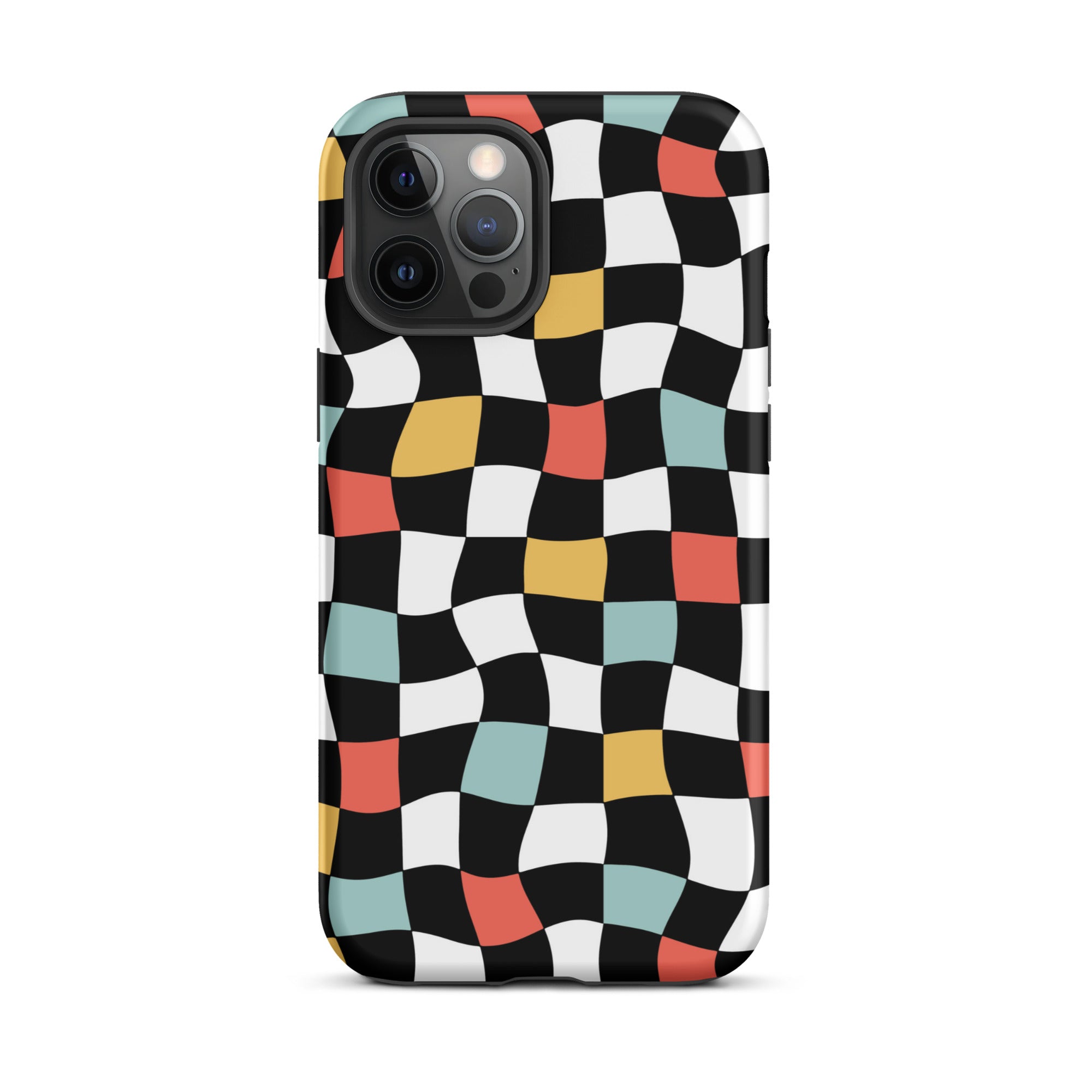 Retro Check iPhone Case