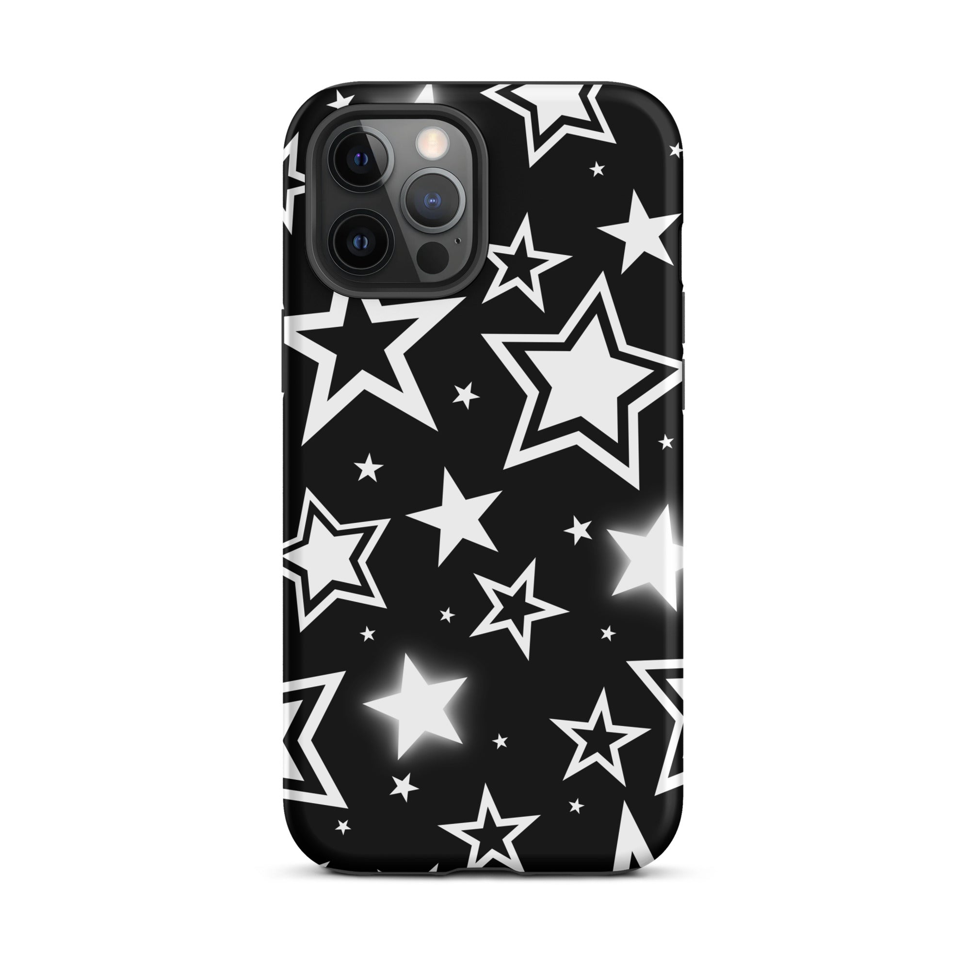 Black Stardust iPhone Case