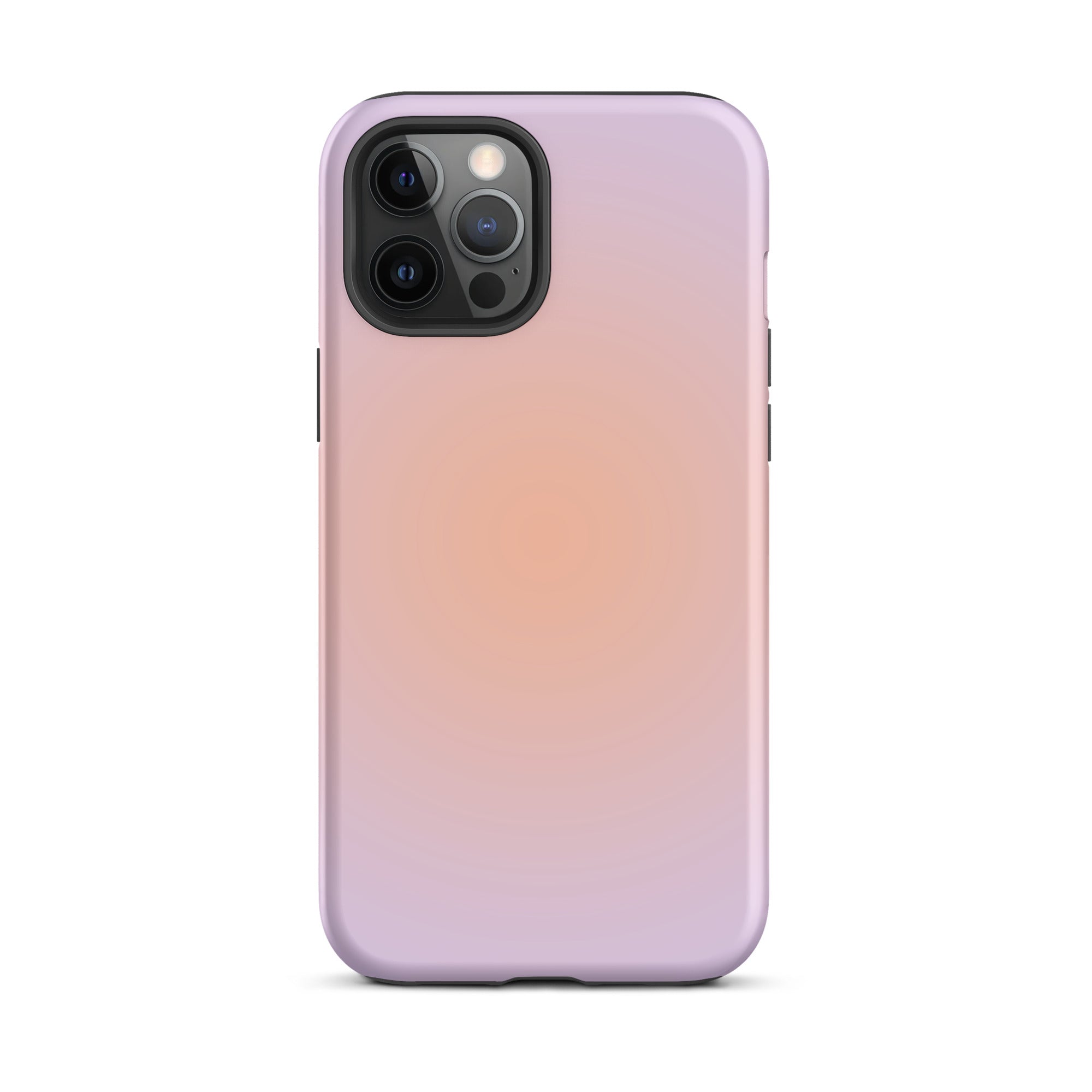 Orange & Purple Aura iPhone Case