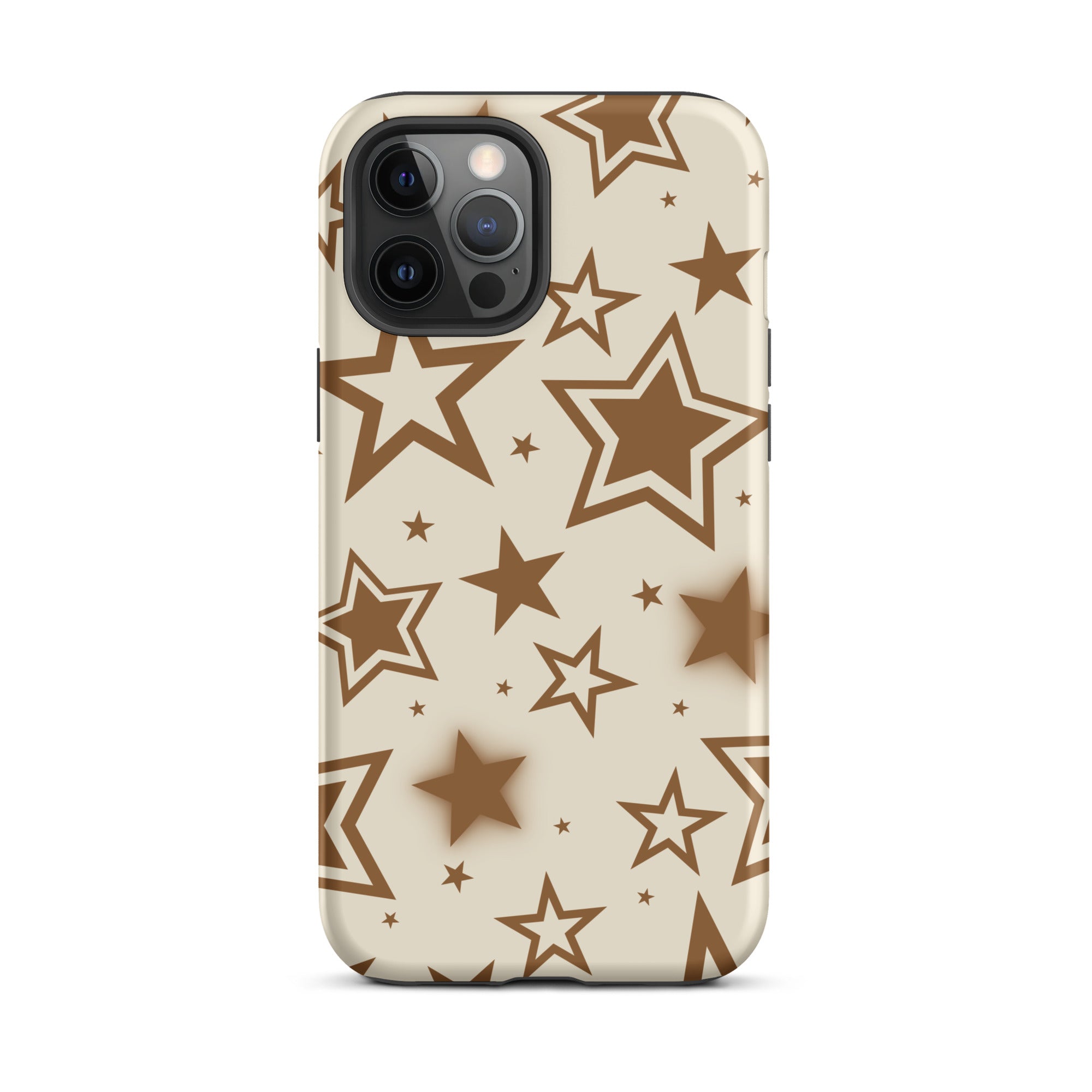 Brown Stardust iPhone Case