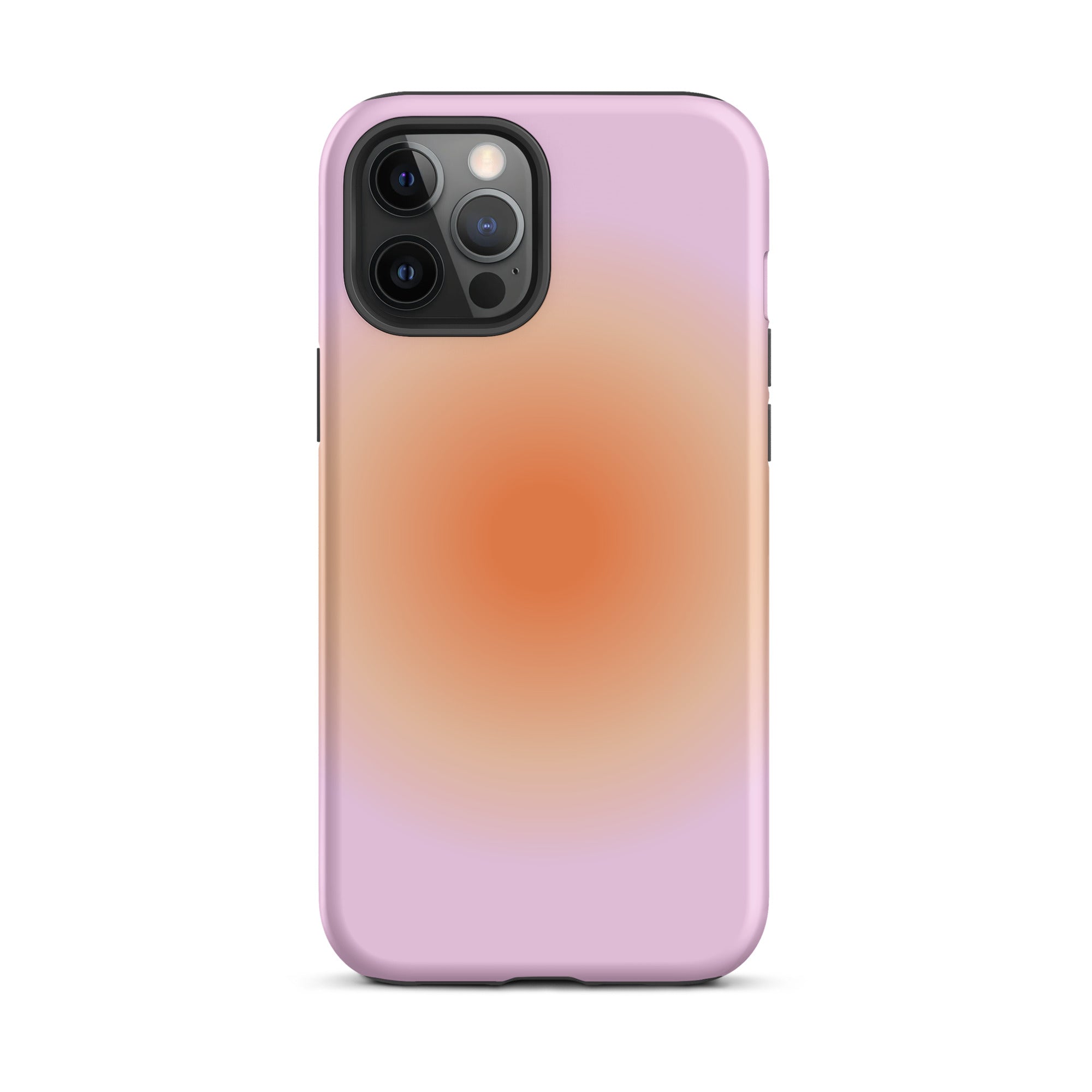 Orange & Purple Aura iPhone Case