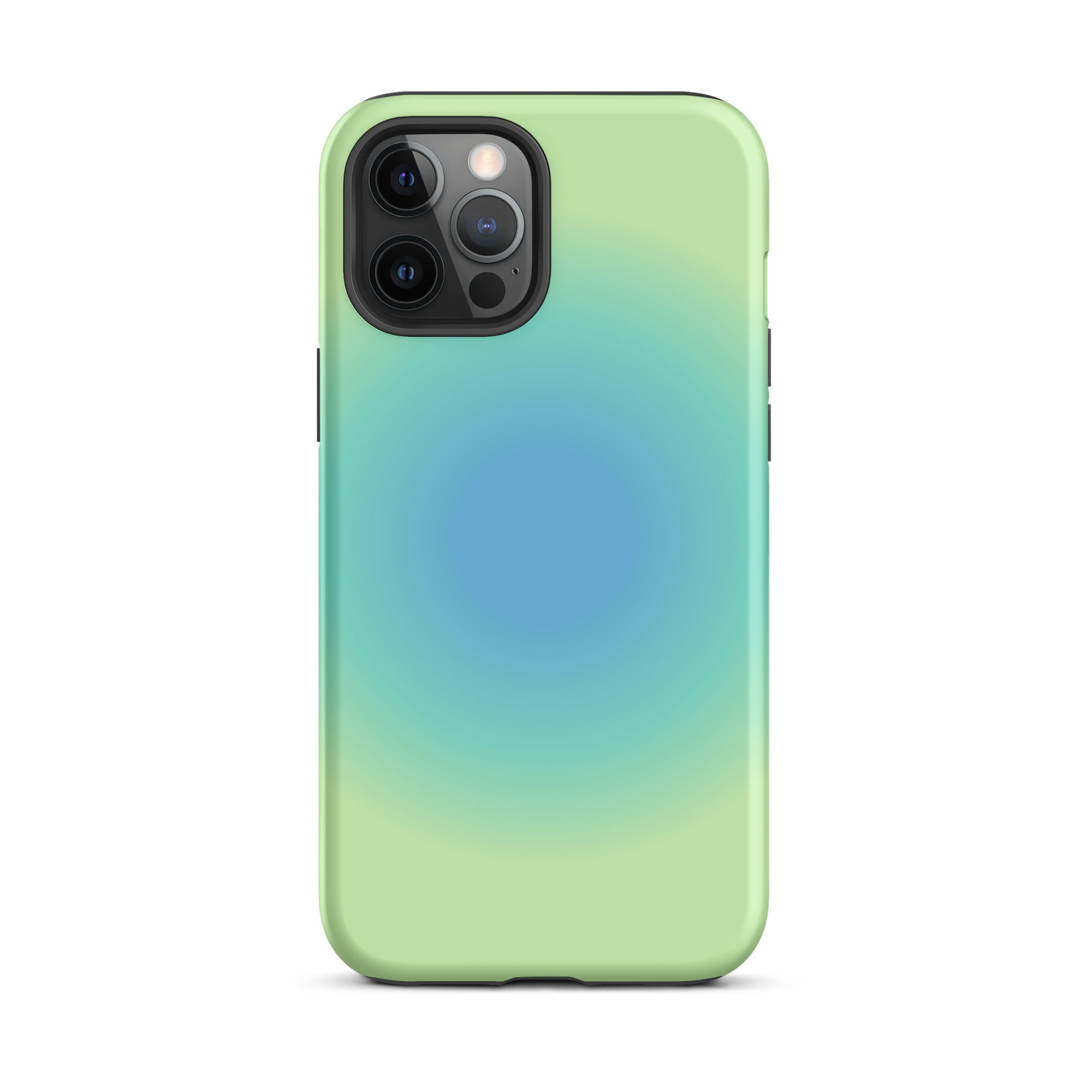 Blue & Green Aura iPhone Case