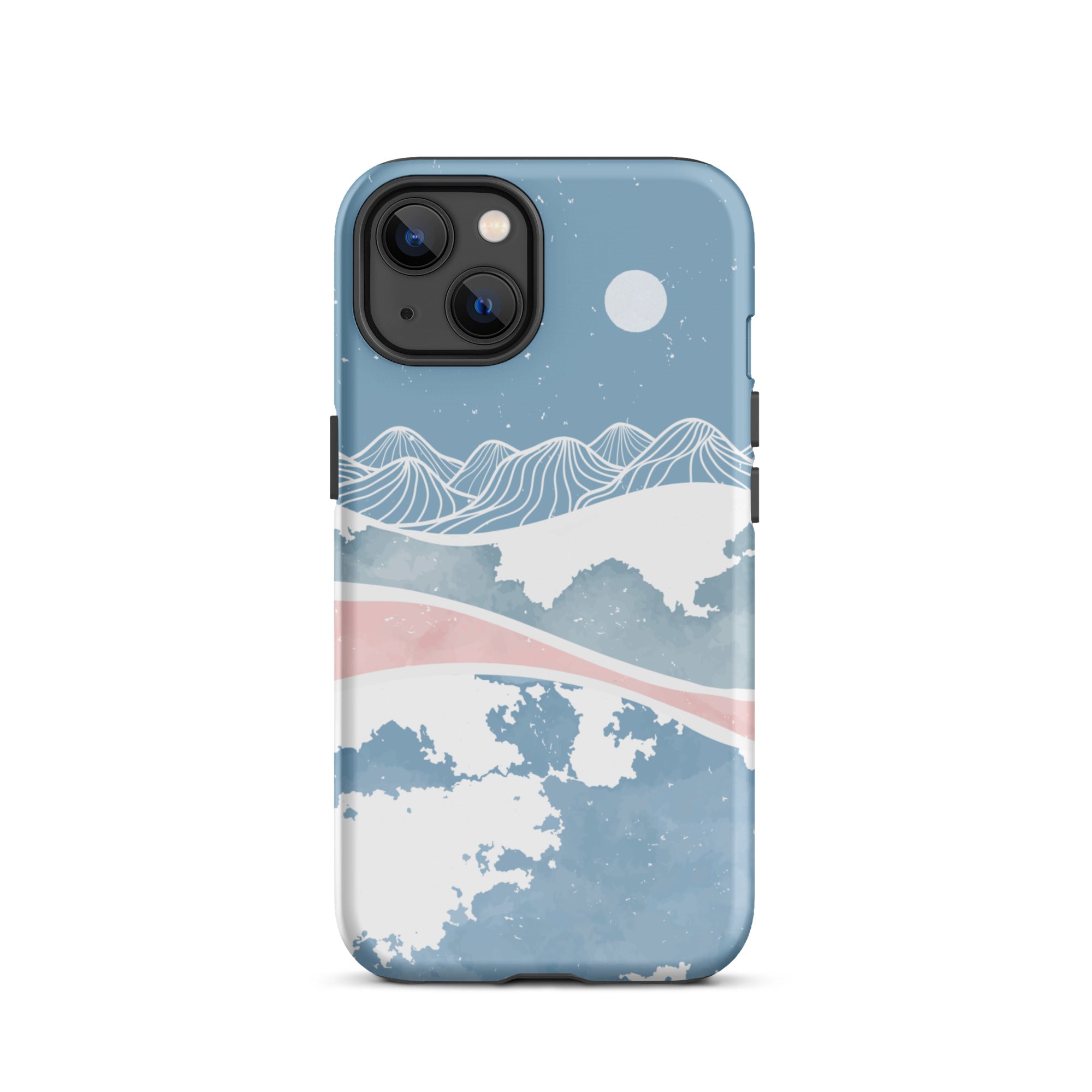 Blue Winter Night iPhone Case iPhone 13 Matte