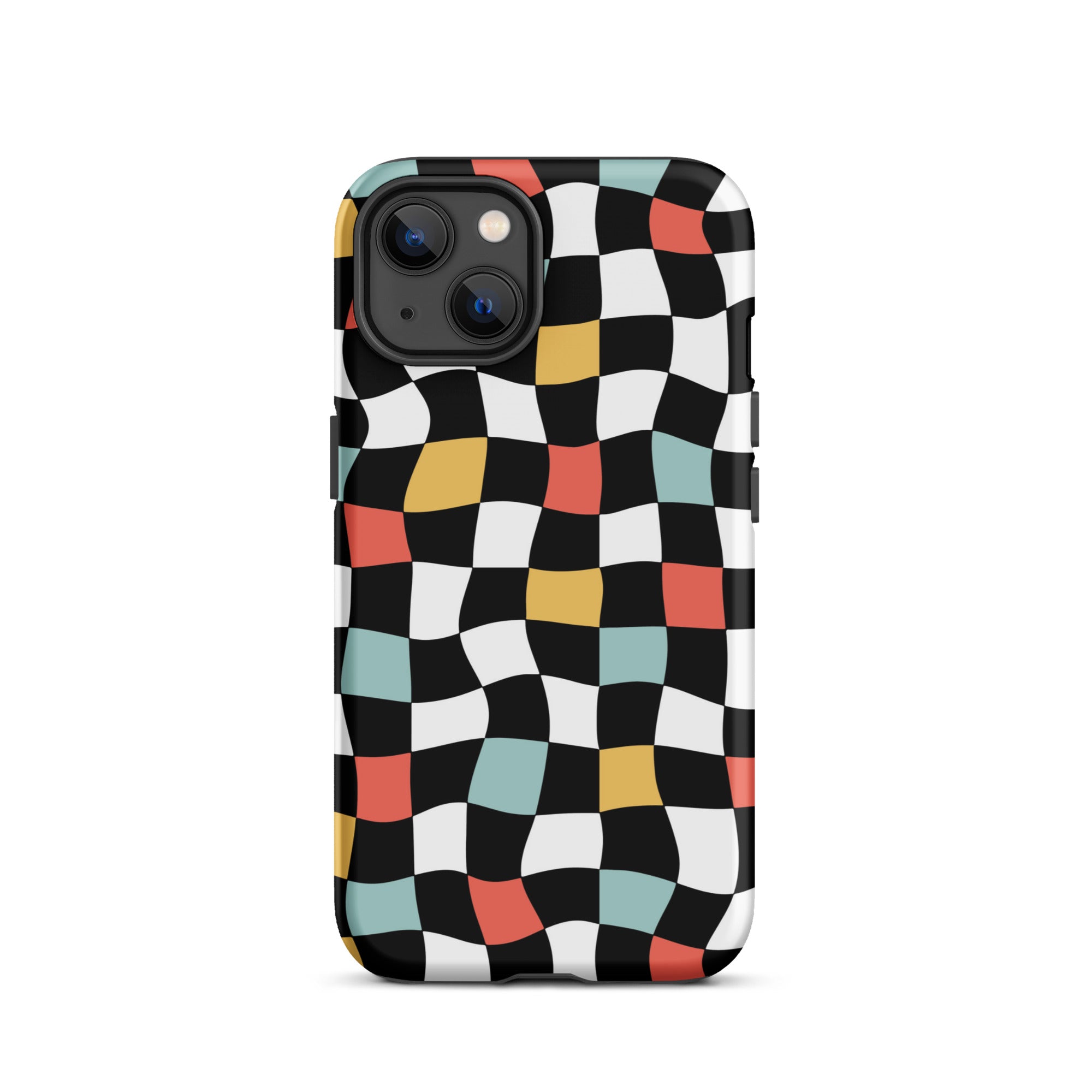 Retro Check iPhone Case