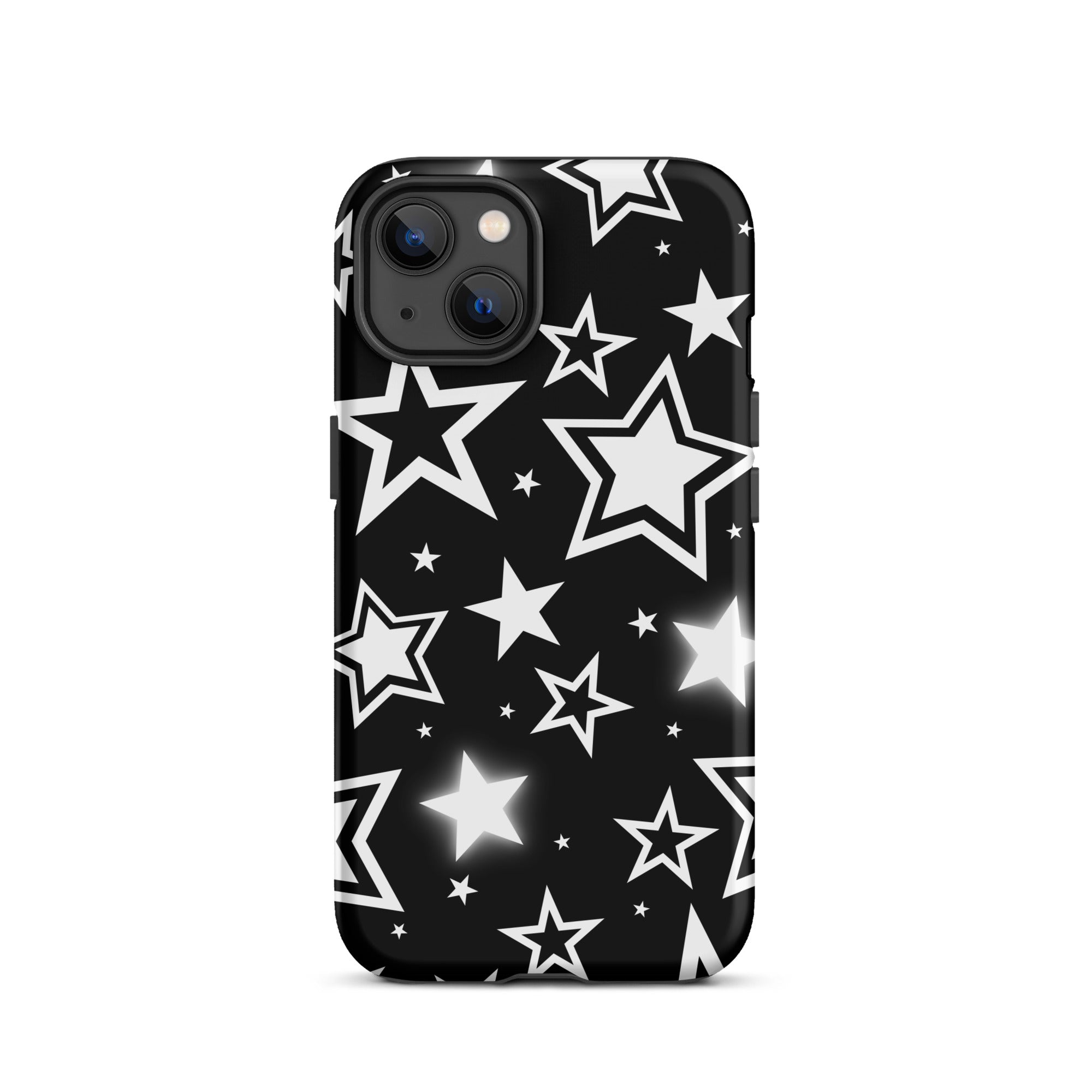 Black Stardust iPhone Case
