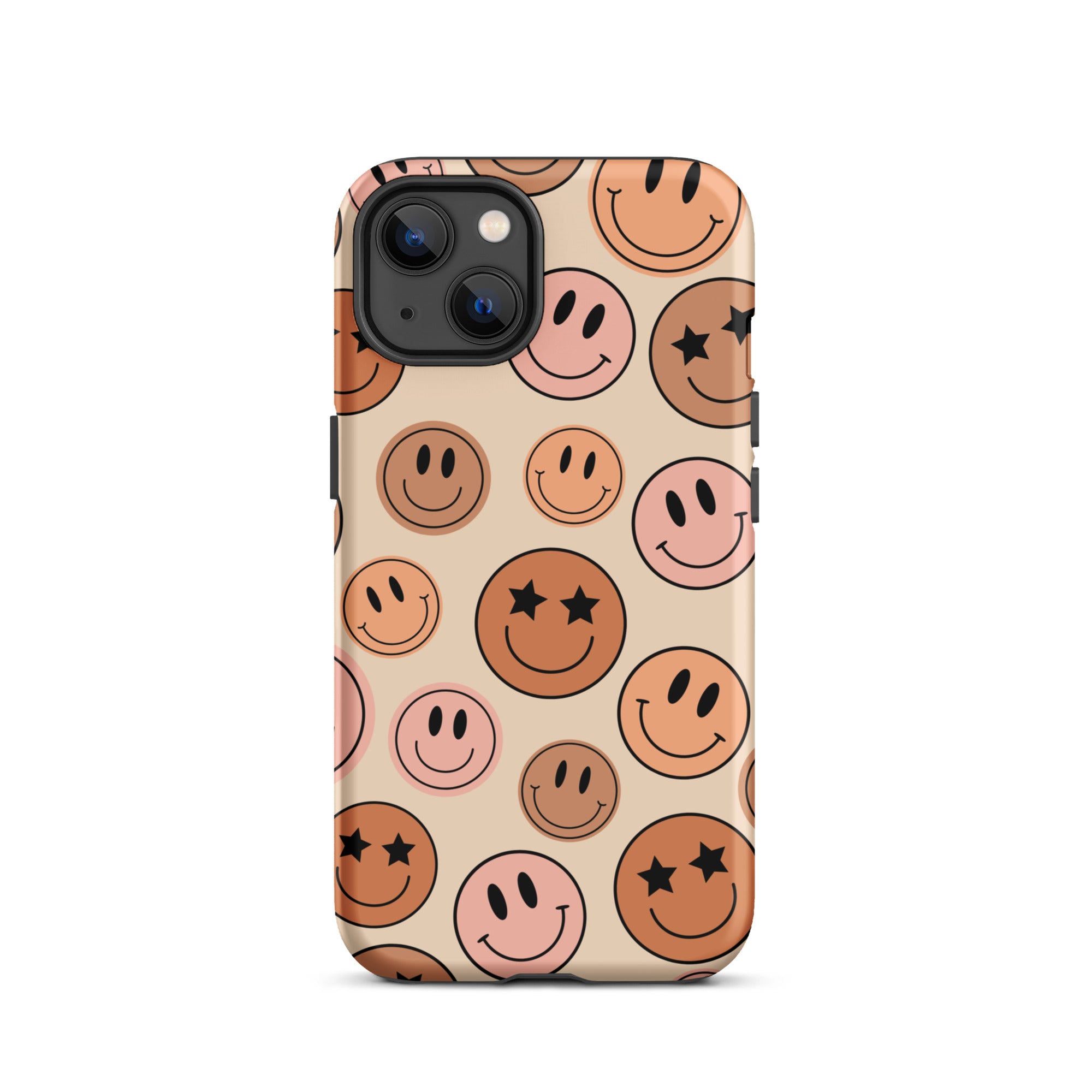 Boho Smiley Faces iPhone Case