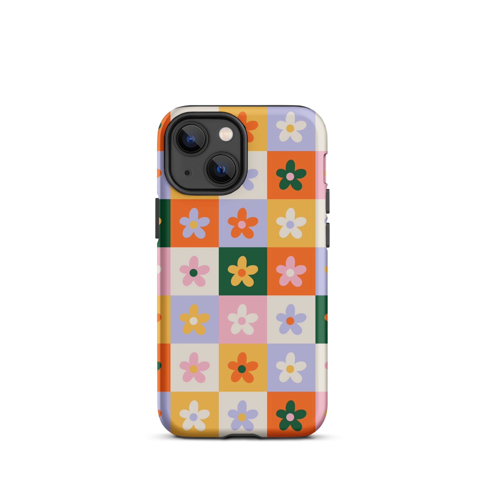 Patchwork Flowers iPhone Case iPhone 13 mini Matte