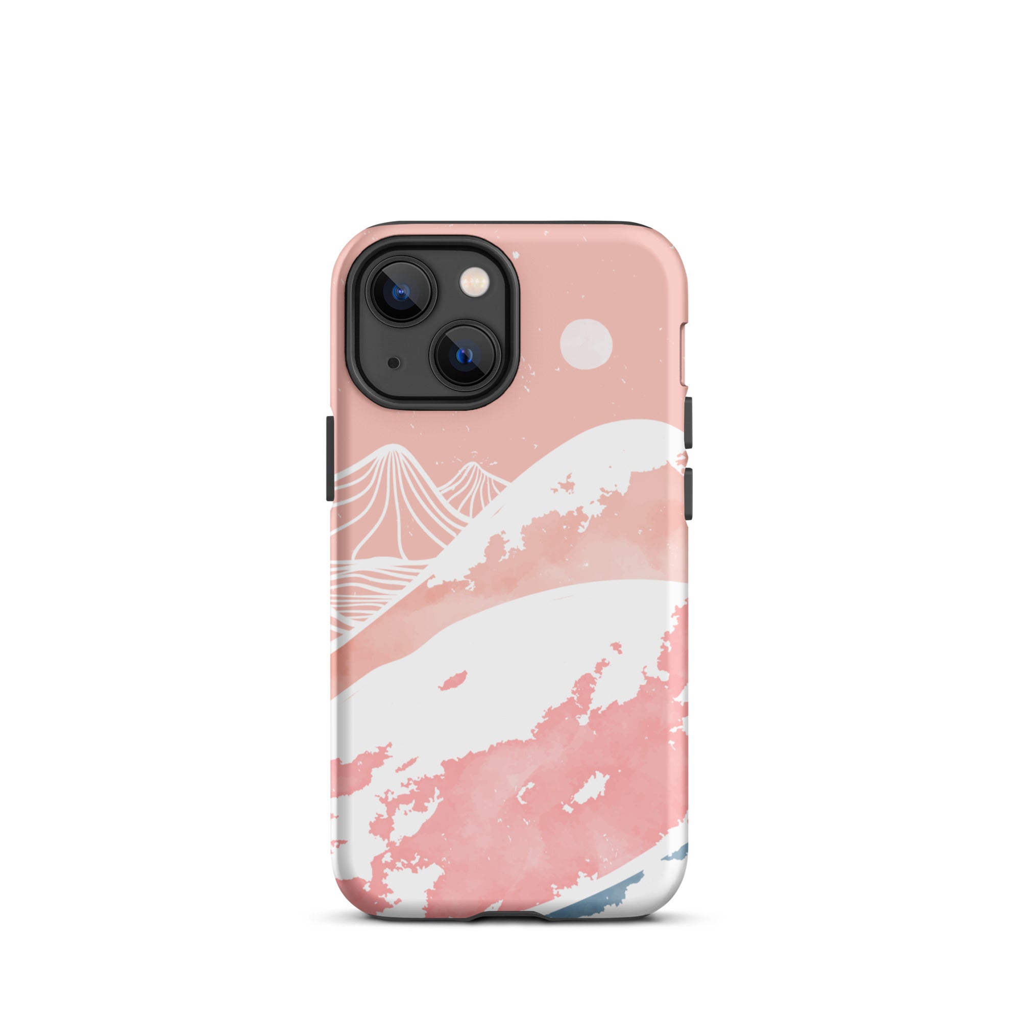 Pink Winter Night iPhone Case iPhone 13 mini Matte