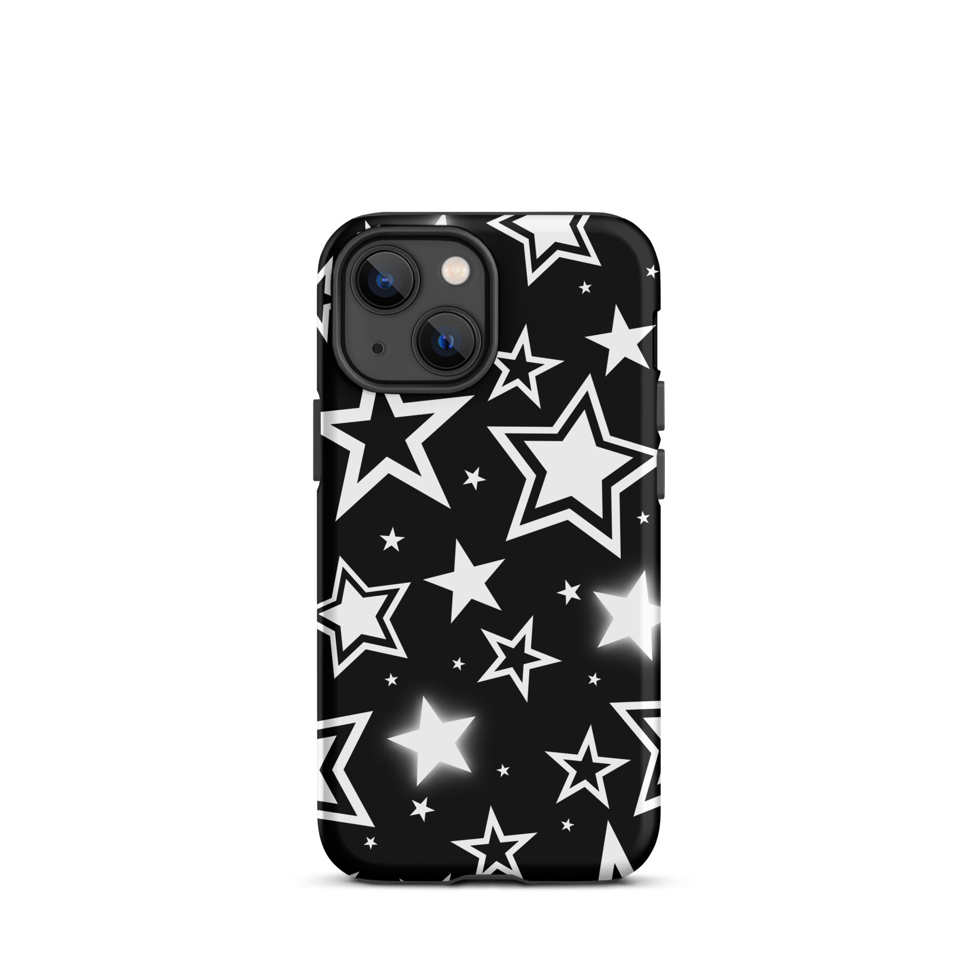 Black Stardust iPhone Case