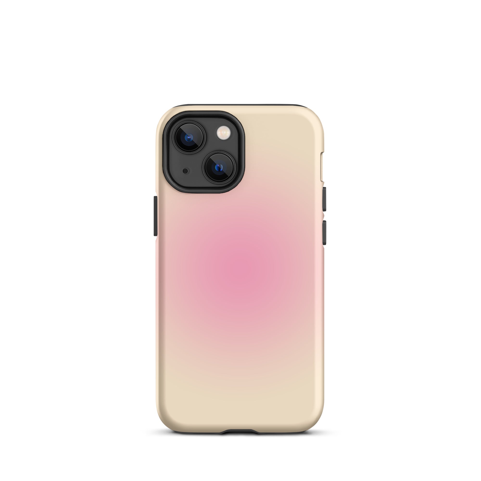 Pink & Yellow Aura iPhone Case