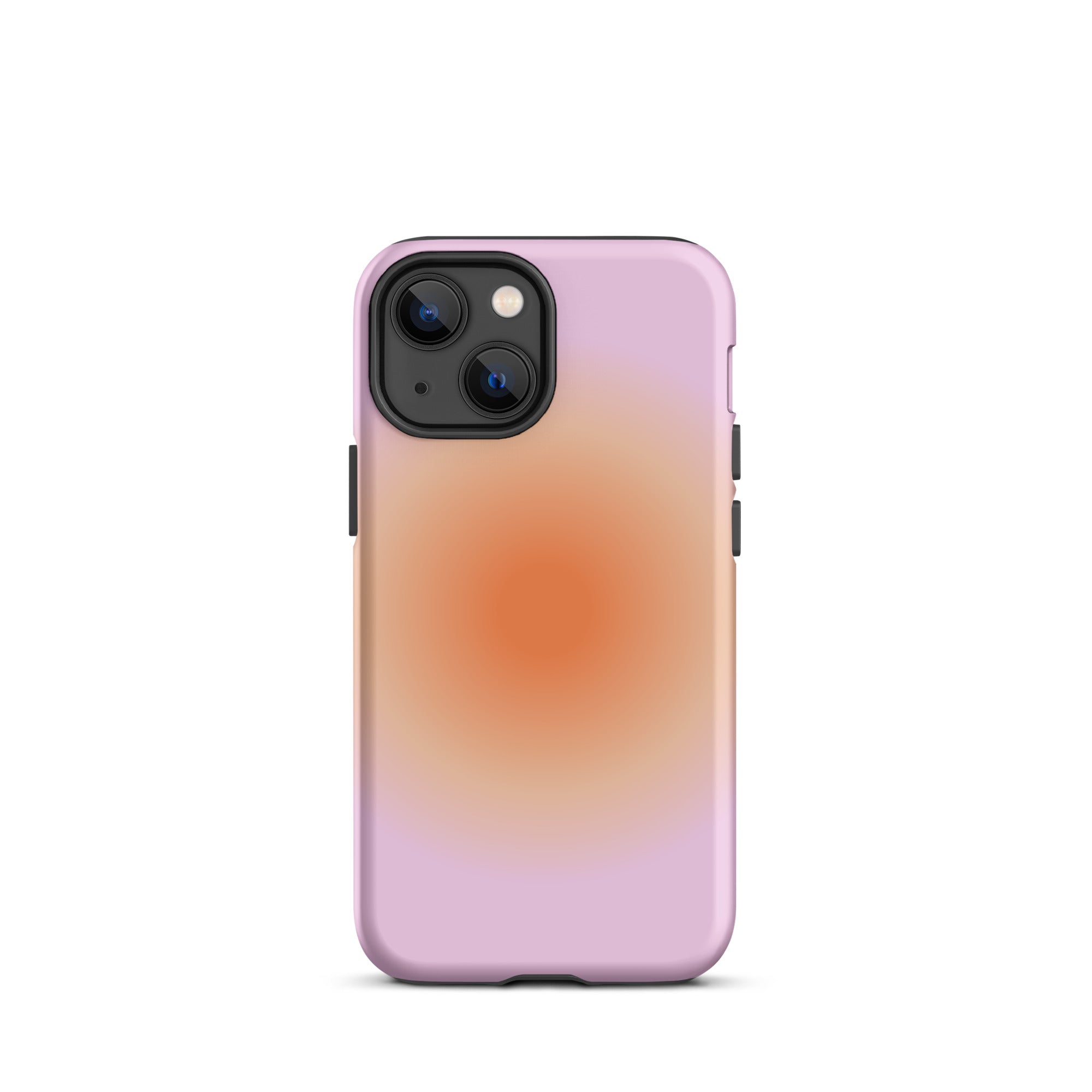 Orange & Purple Aura iPhone Case