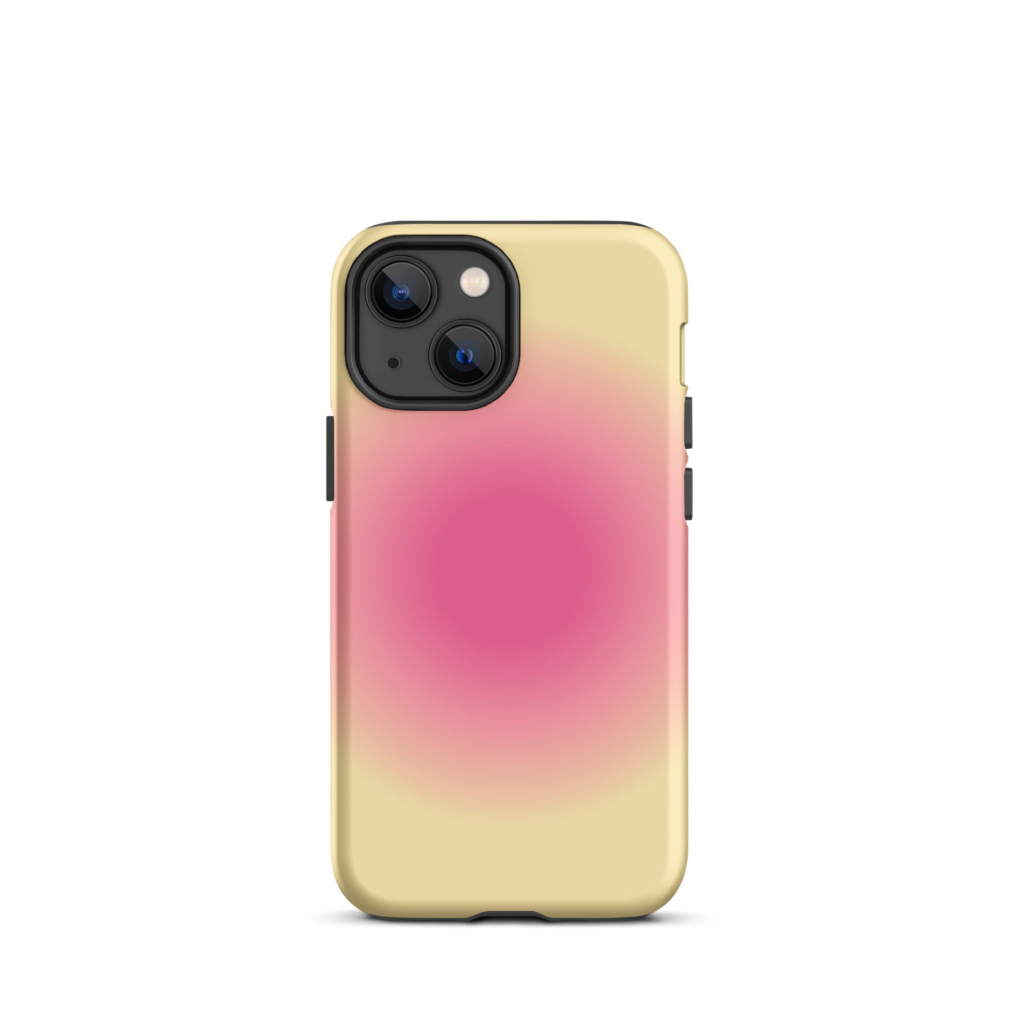 Pink & Yellow Aura iPhone Case