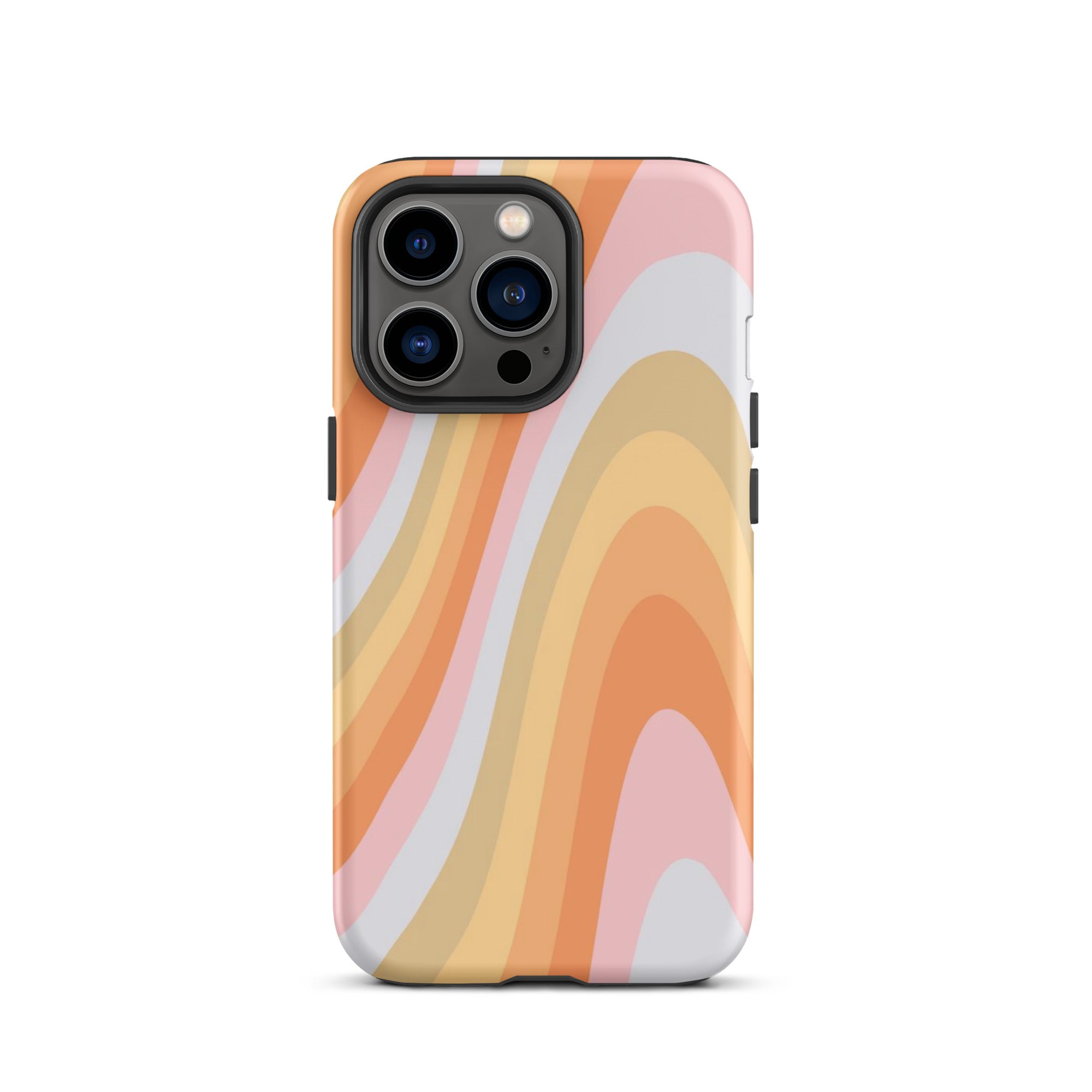 Rainbow Waves iPhone Case iPhone 13 Pro Matte