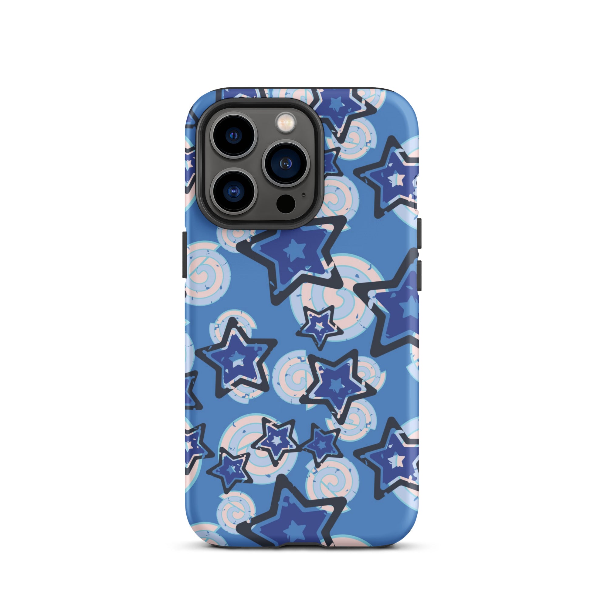 Y2K Blue Star iPhone Case iPhone 13 Pro Matte
