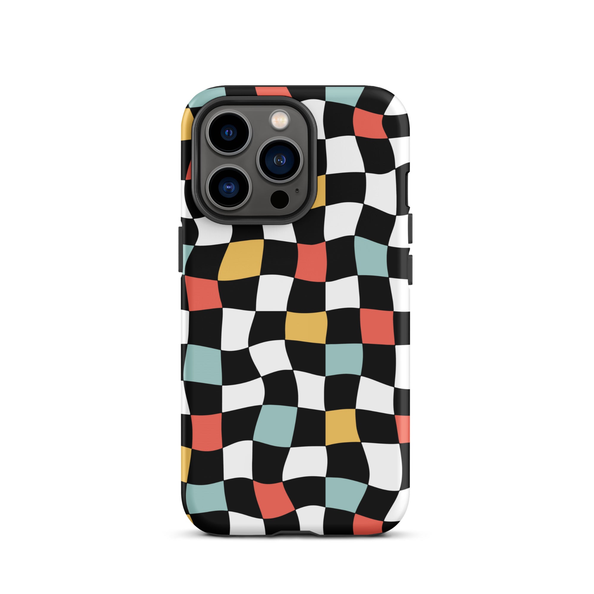 Retro Check iPhone Case