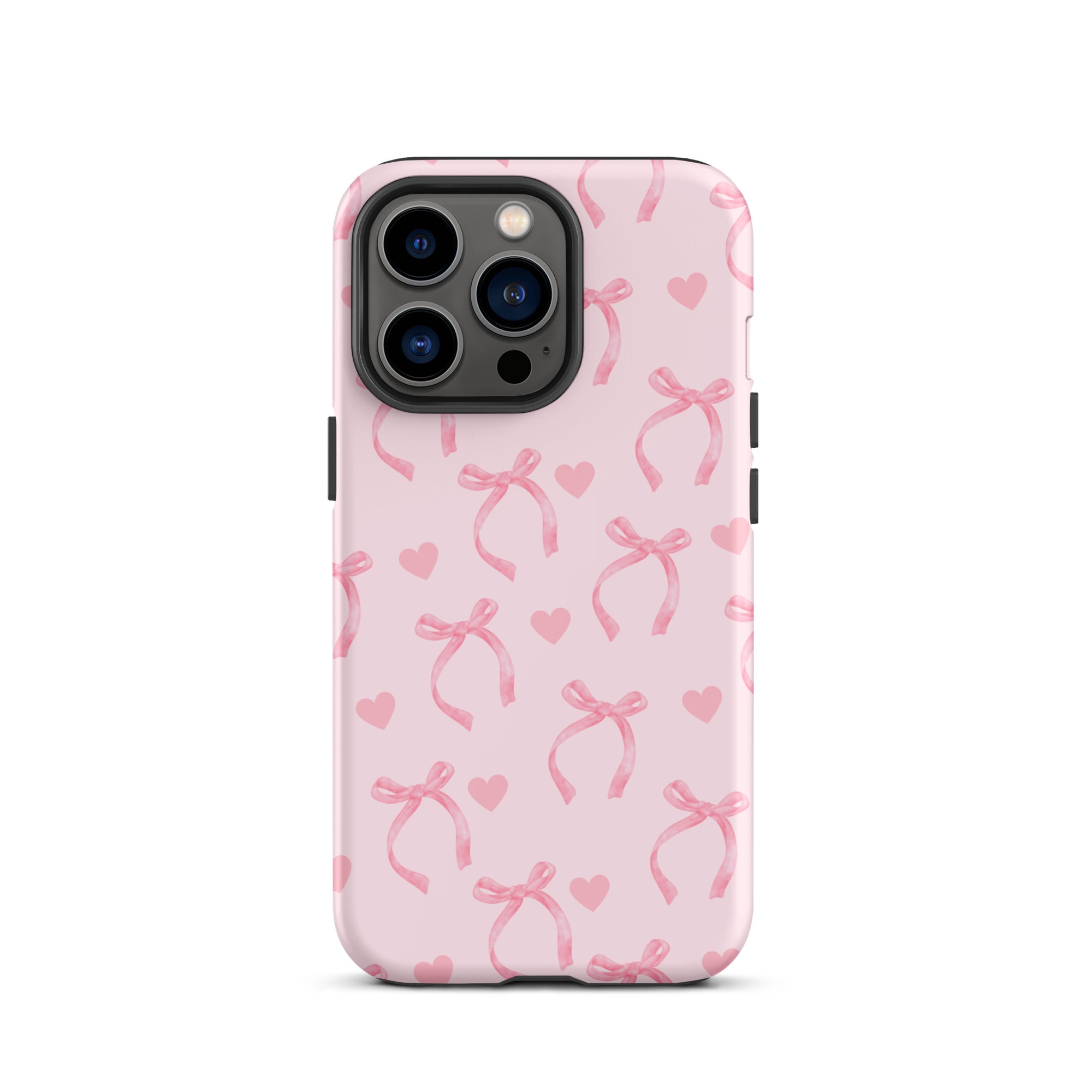 Bows & Hearts iPhone Case