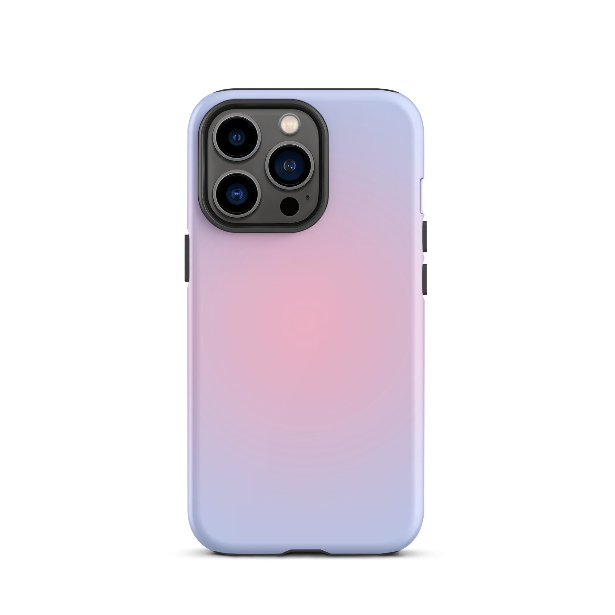 Pink and Blue Aura iPhone Case