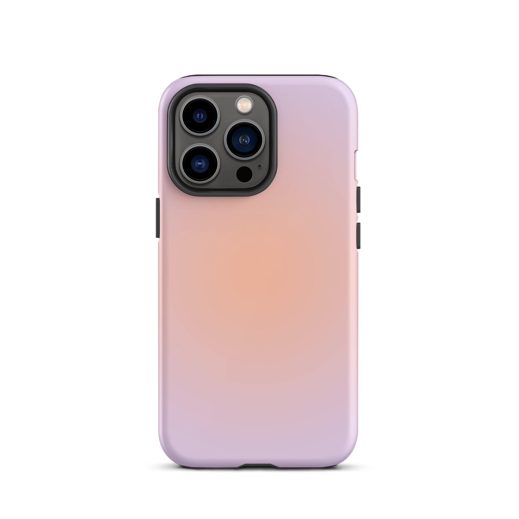 Orange & Purple Aura iPhone Case
