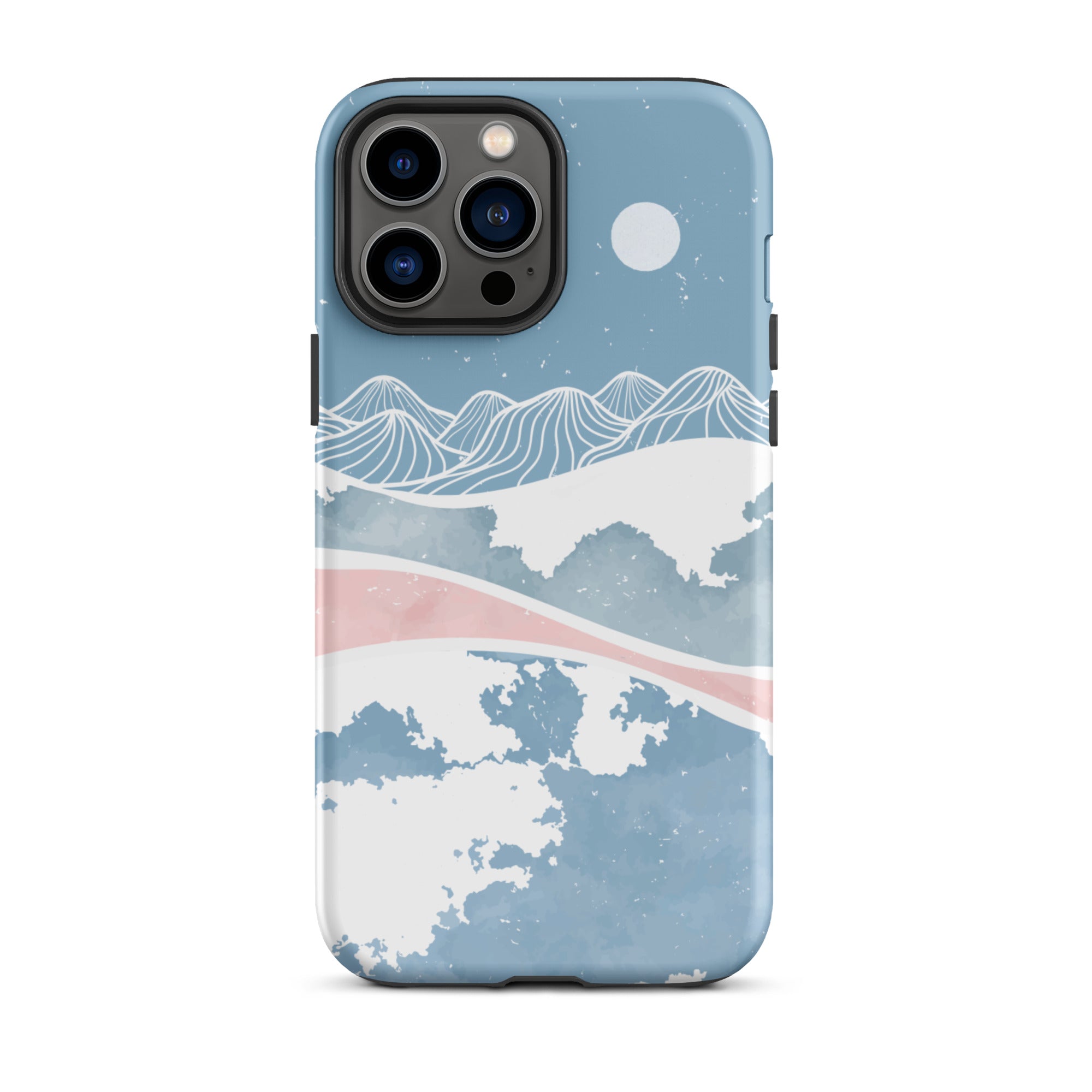 Blue Winter Night iPhone Case iPhone 13 Pro Max Matte