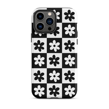 Black & White Garden iPhone Case iPhone 13 Pro Max Matte