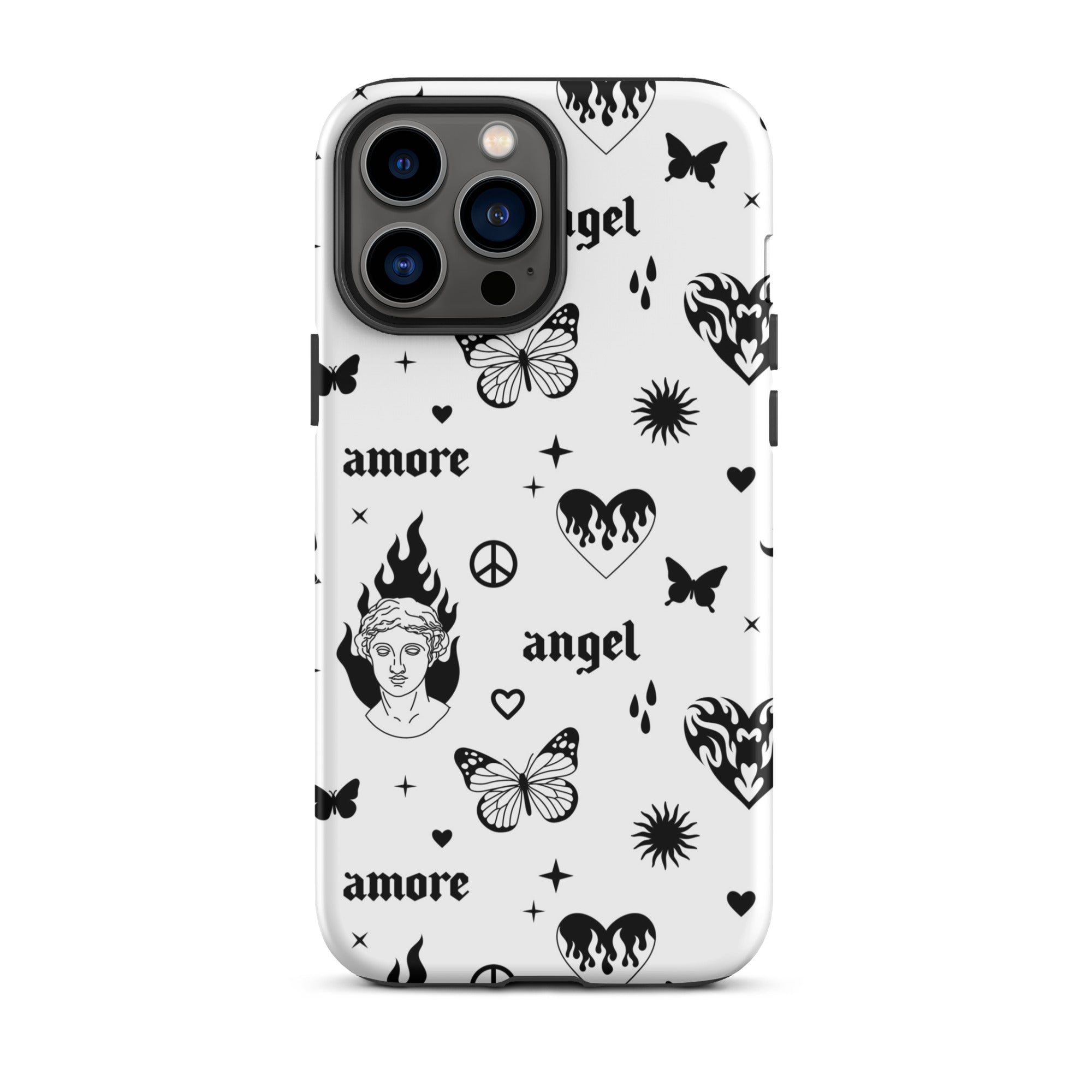 Y2K Angel Heart iPhone Case iPhone 13 Pro Max Matte