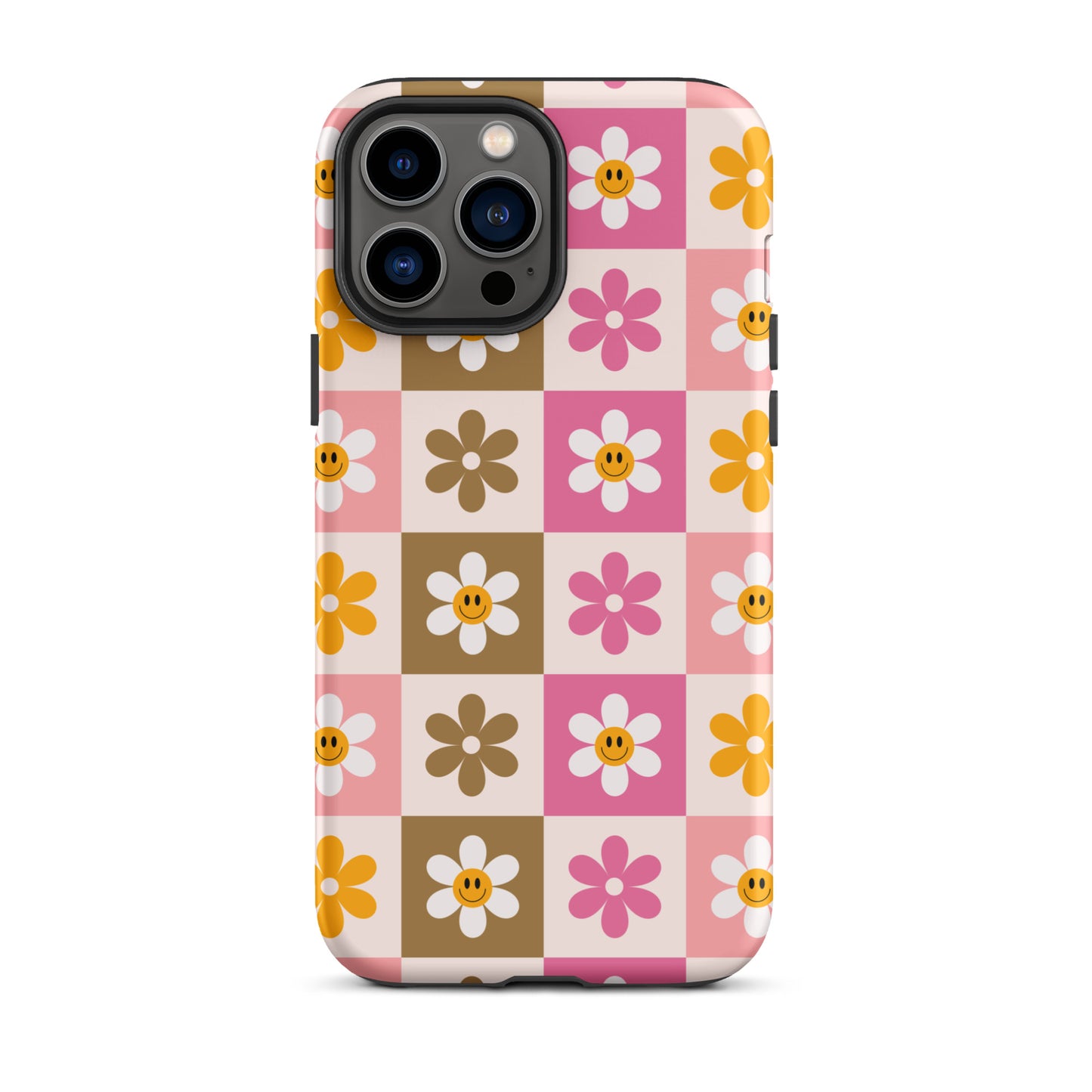 Smiley Flowers iPhone Case
