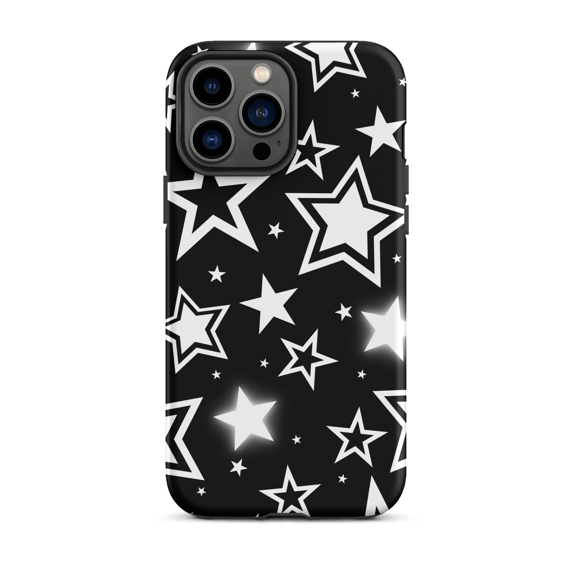 Black Stardust iPhone Case