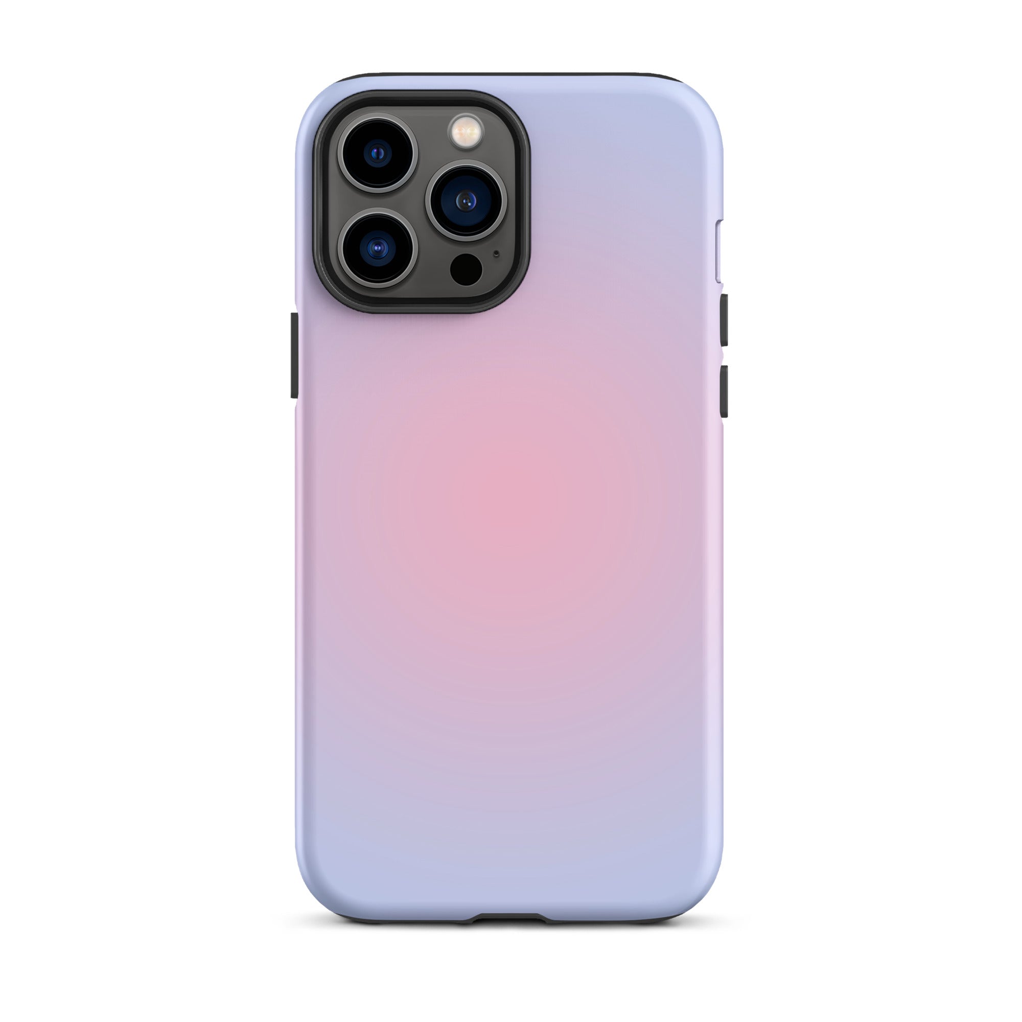 Pink and Blue Aura iPhone Case