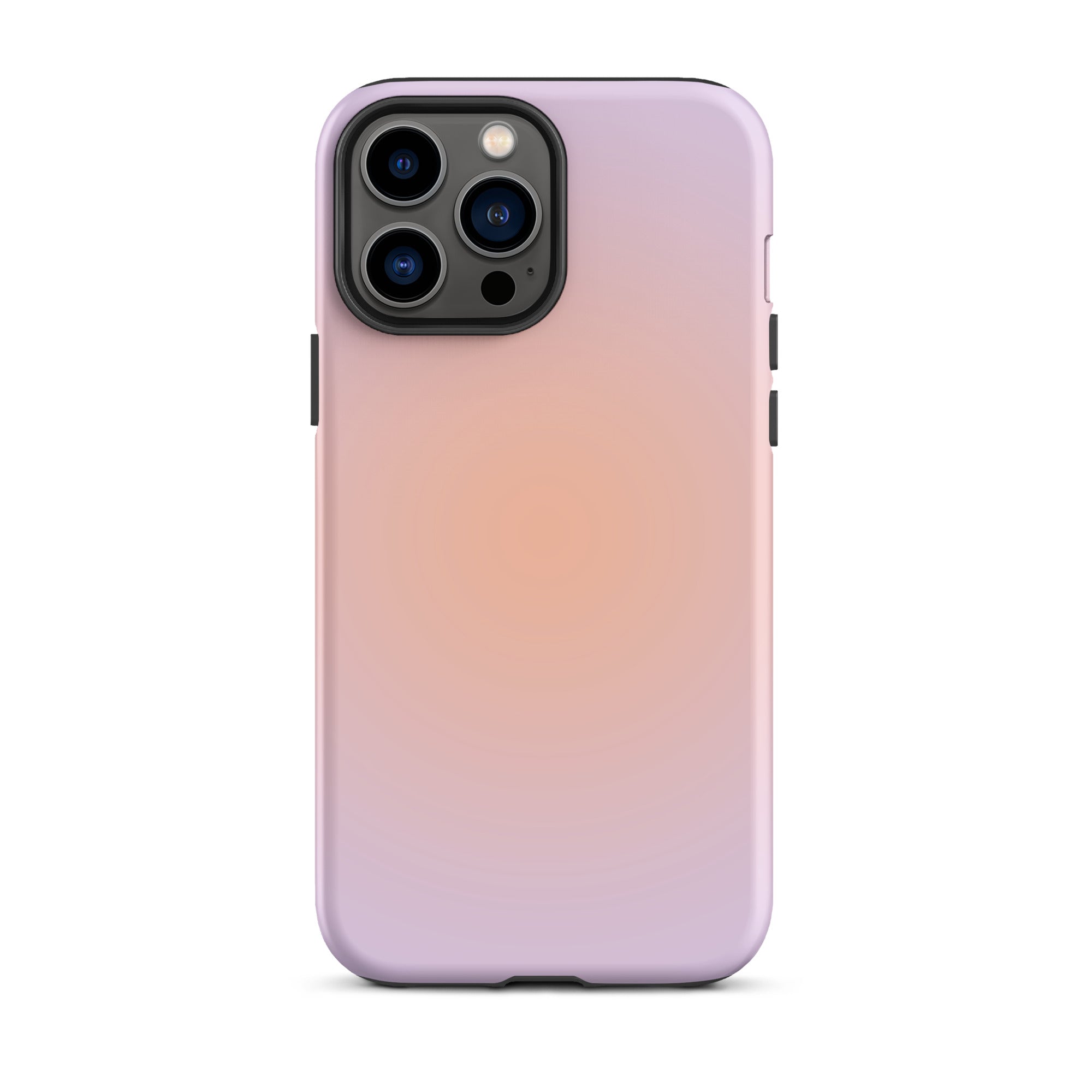 Orange & Purple Aura iPhone Case