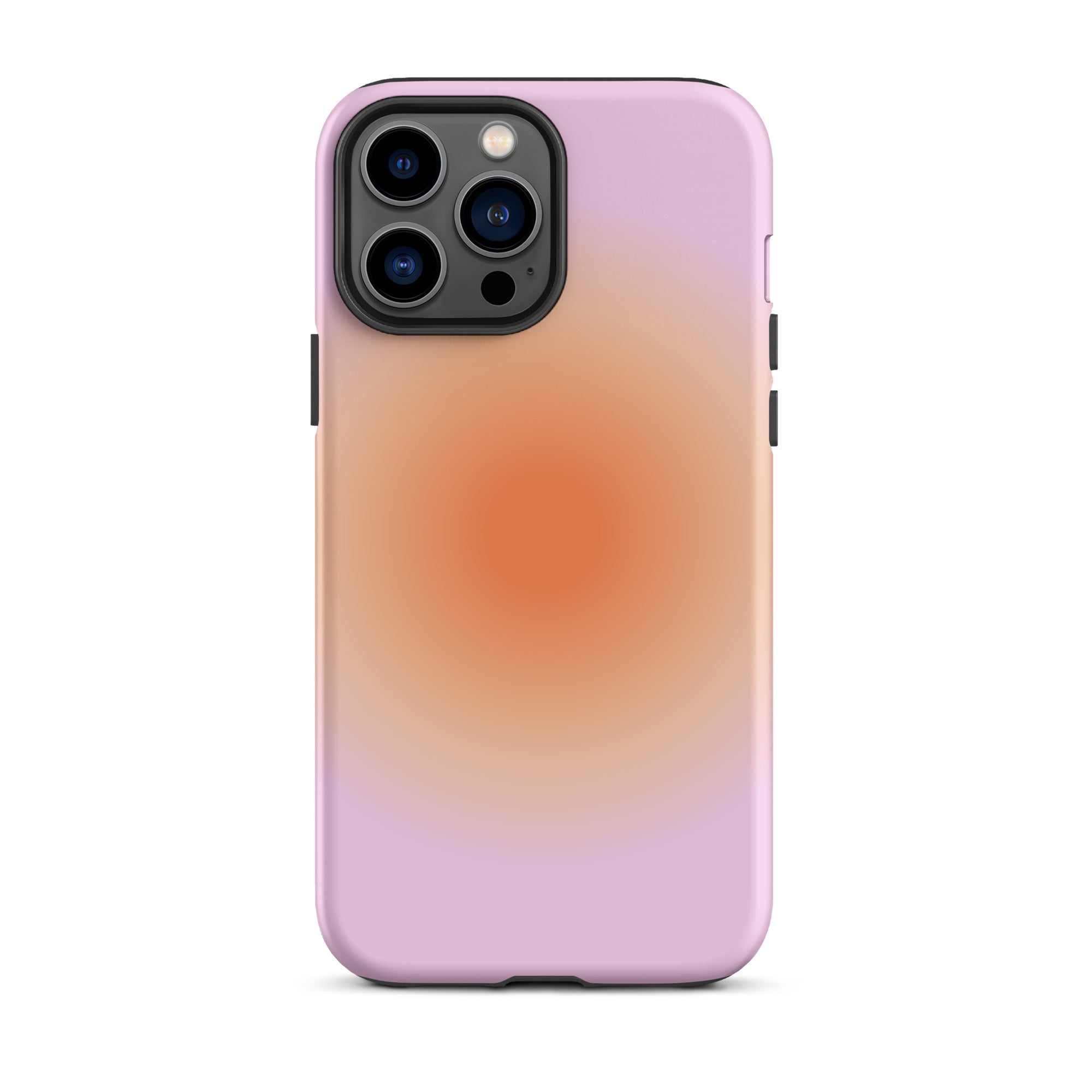 Orange & Purple Aura iPhone Case