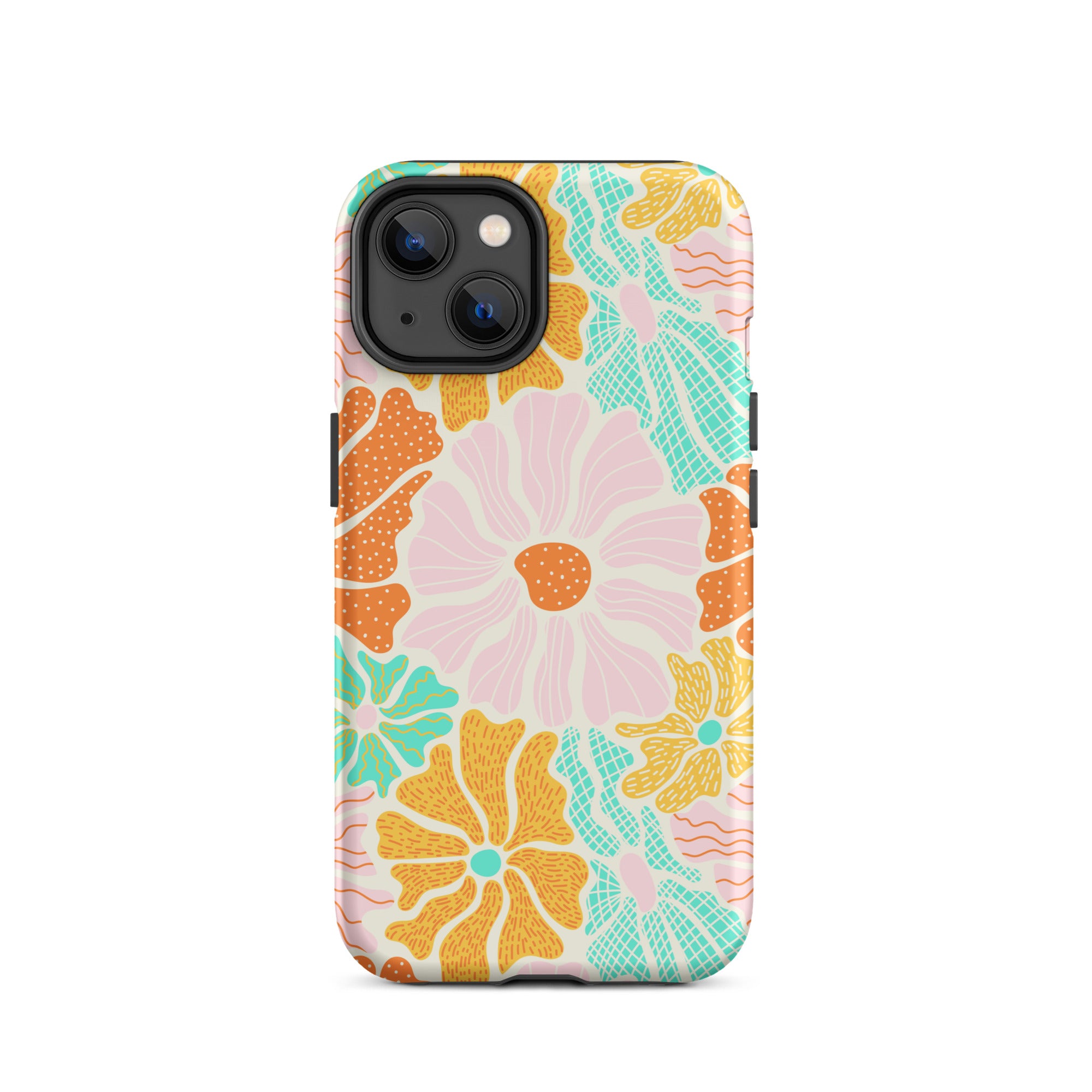 Neon Garden iPhone Case iPhone 14 Matte