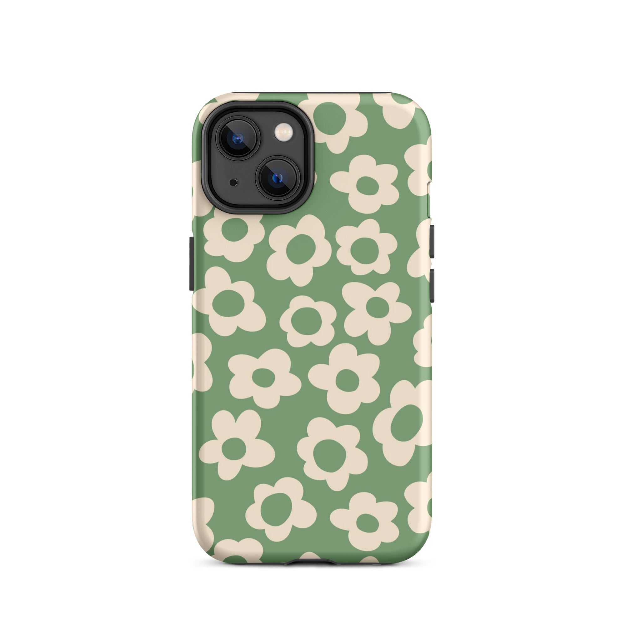 Green Las Flores iPhone Case iPhone 14 Matte