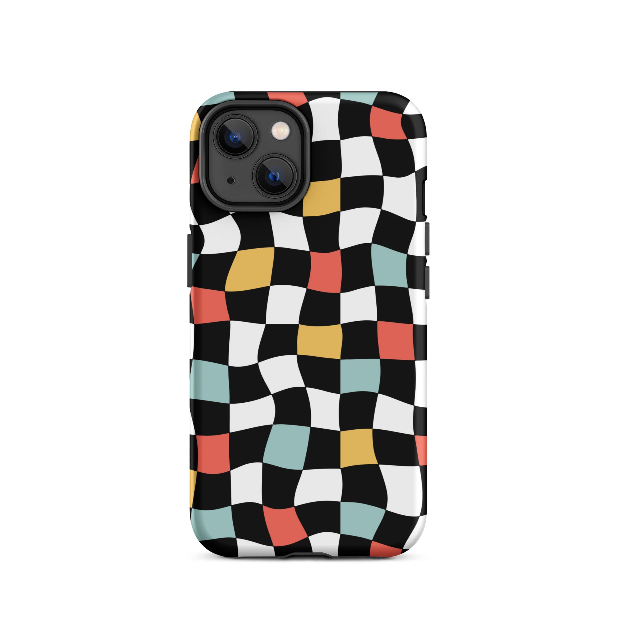 Retro Check iPhone Case
