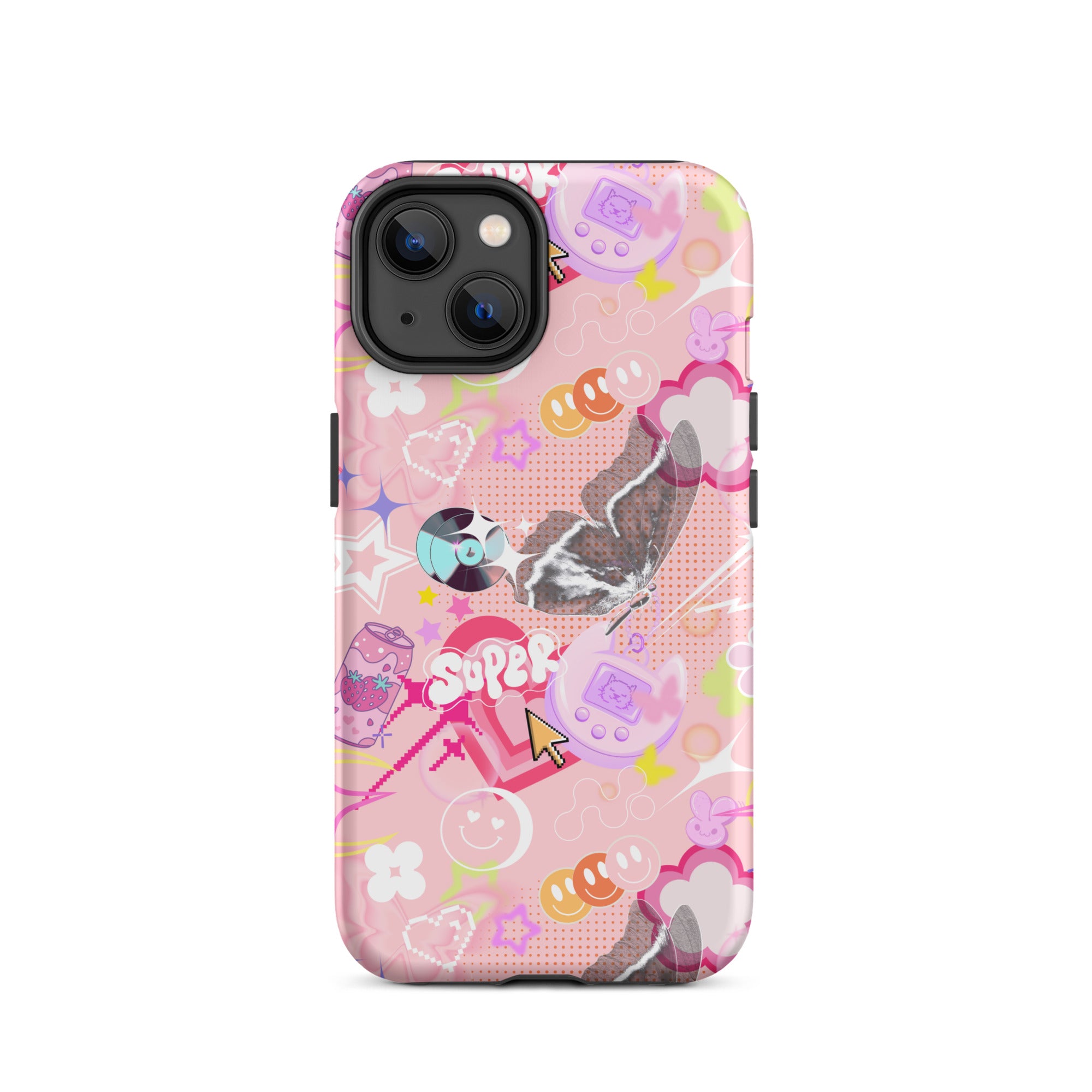 Y2K Pink Retro iPhone Case